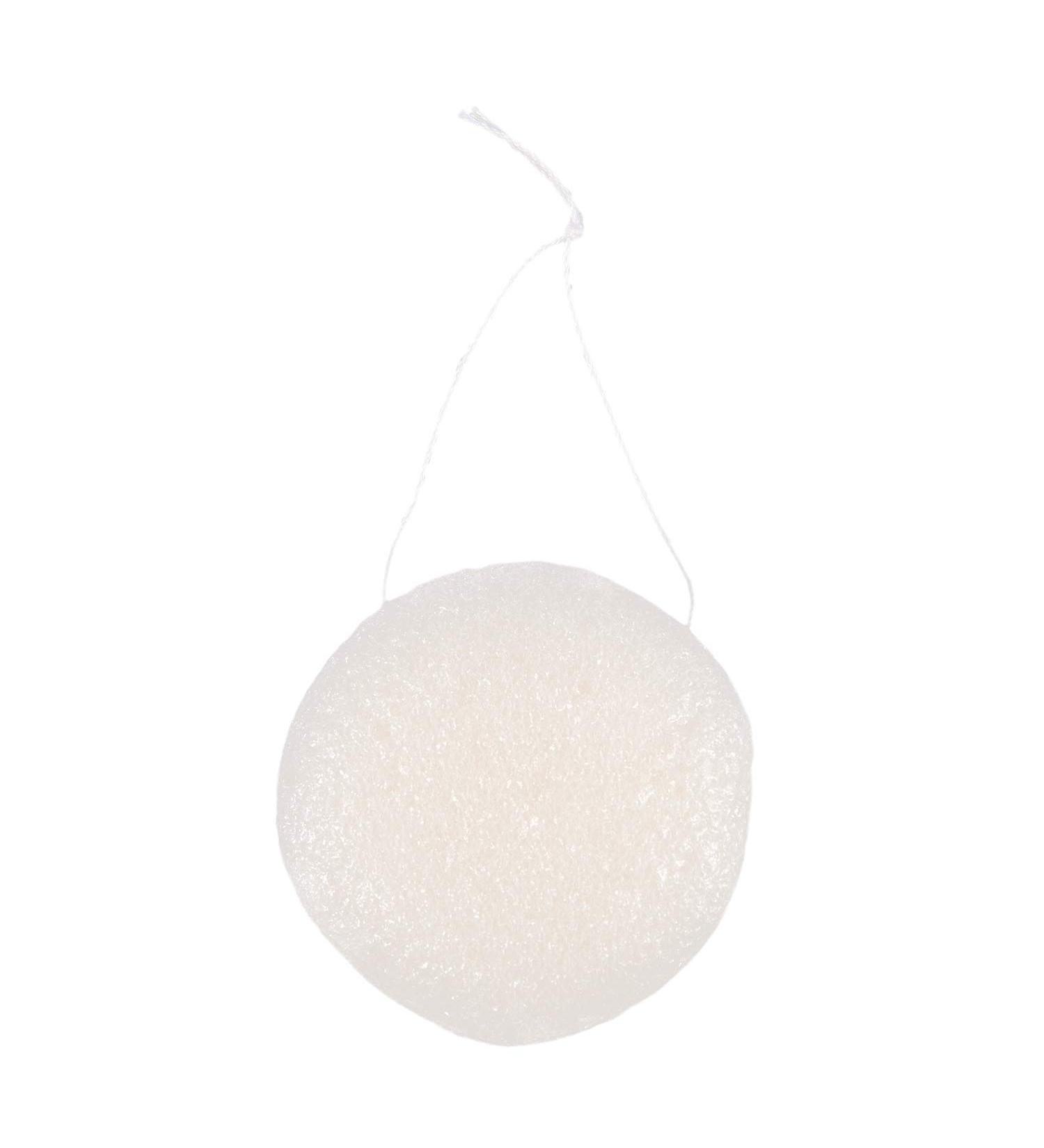 MRNHA Konnyaku Jelly Fiber Face Makeup Wash Pad Cleaning Sponge Puff Exfoliator-white - Buy Online on GoSupps.com