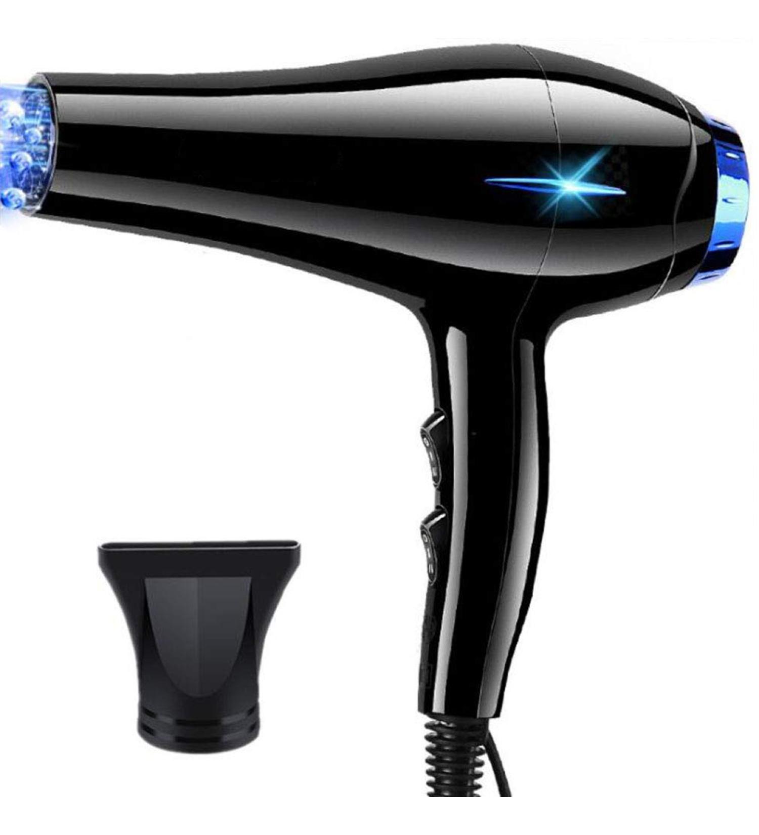 1500 Watt Powerful Hair Dryer with 2-Speed and 3 Temperature Settings Cool Shot Button Negative Ionic Technology Blow Dryer with Concentrator Nozzle Hairdryer for Home and Salon Men and Women Blue - Buy Online on GoSupps.com
