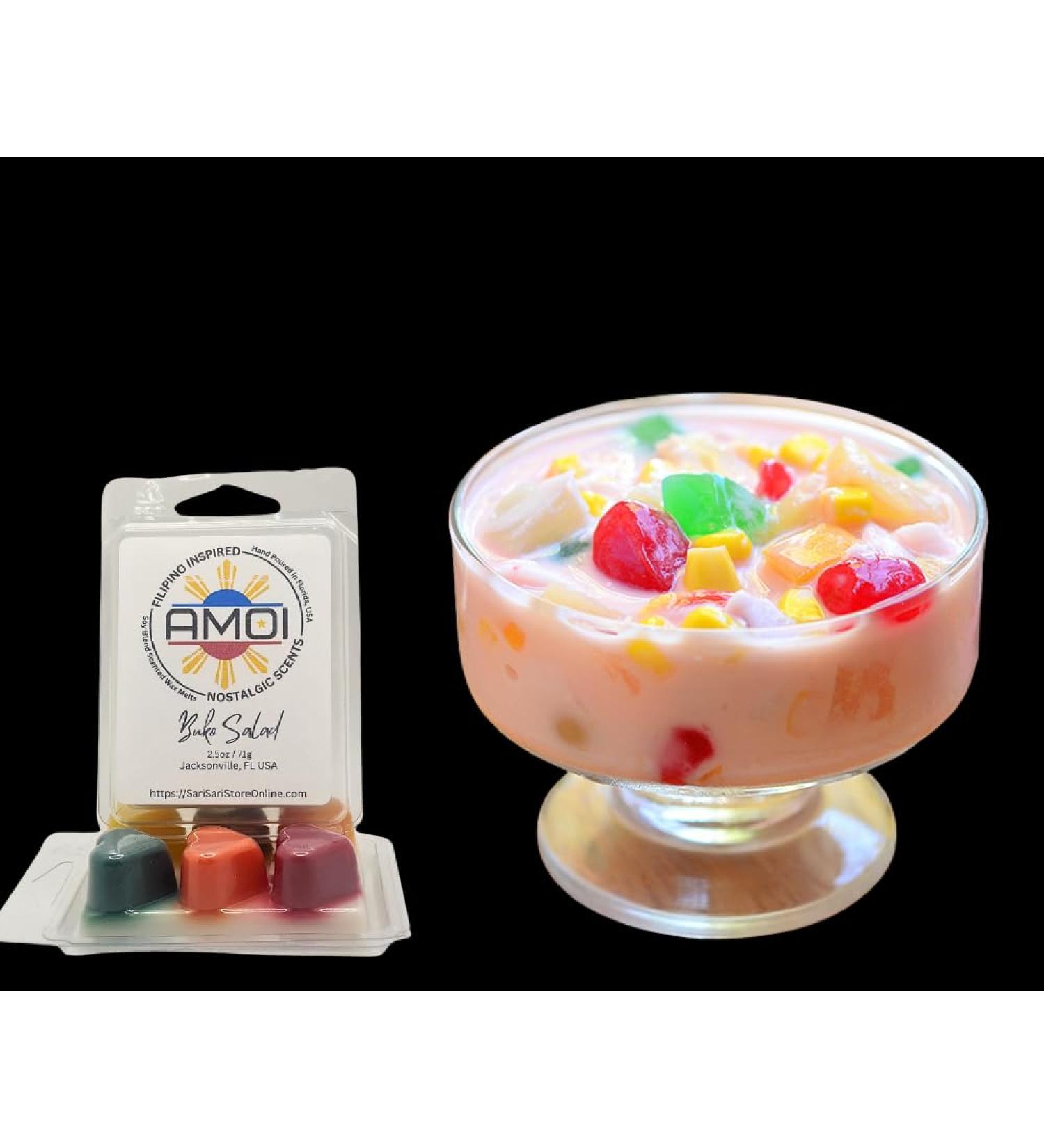 Filipino-Inspired Buko Salad Scented Candle Wax Melts Buy Internationally | Unique Aromatic Gifts - Buy Online on GoSupps.com