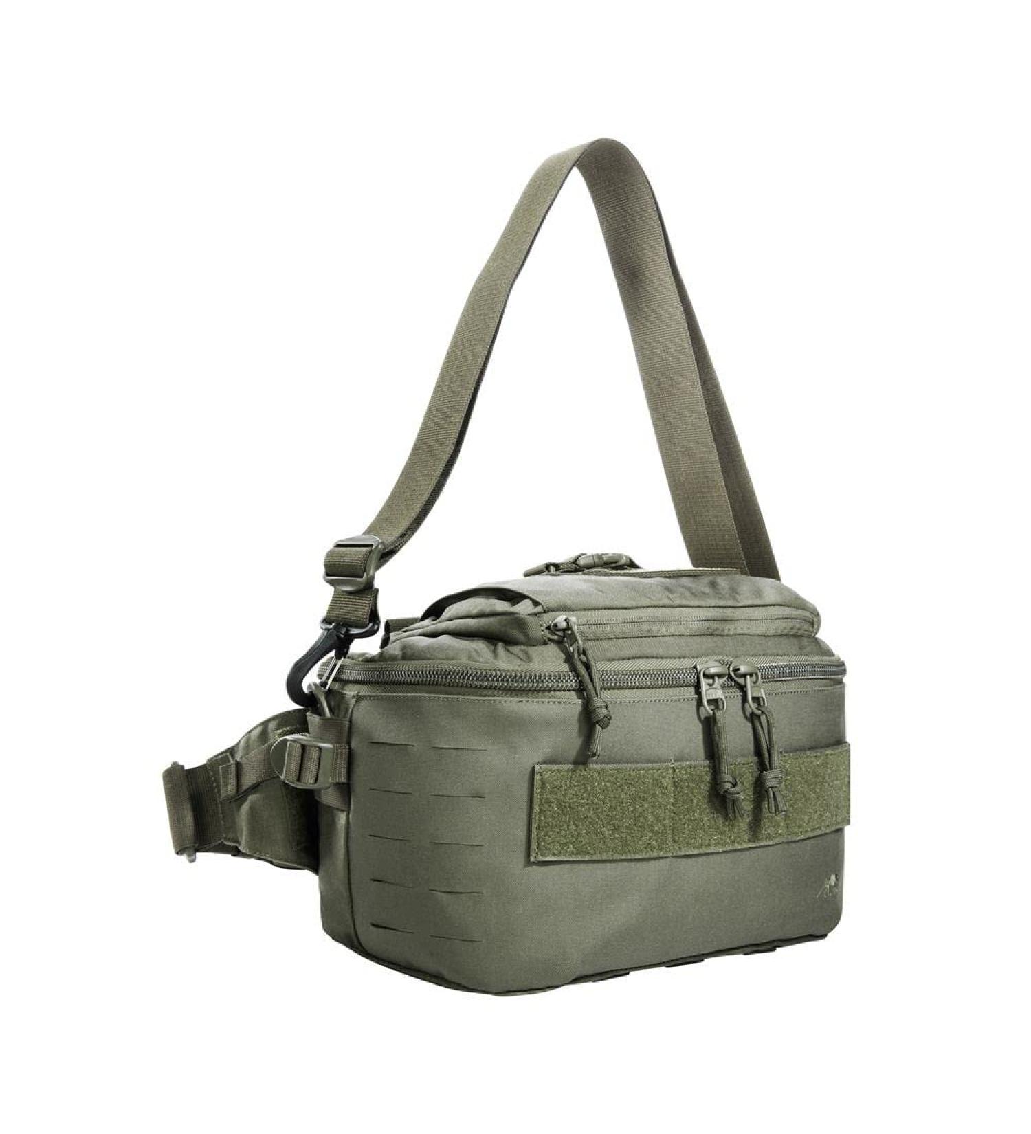 Tasmanian Tiger TT Medic Hip Bag | First Aid Molle Outdoor Waist Pack for Paramedics & Rescue Workers (Stone Gray-Oliv Irr) Buy Now! - Buy Online on GoSupps.com