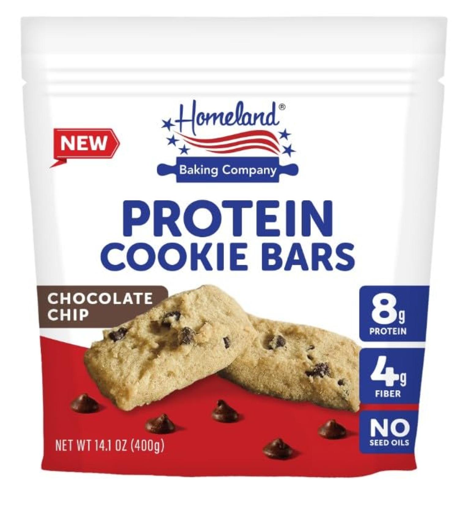 Homeland Protein Cookie Bars 14.1 oz