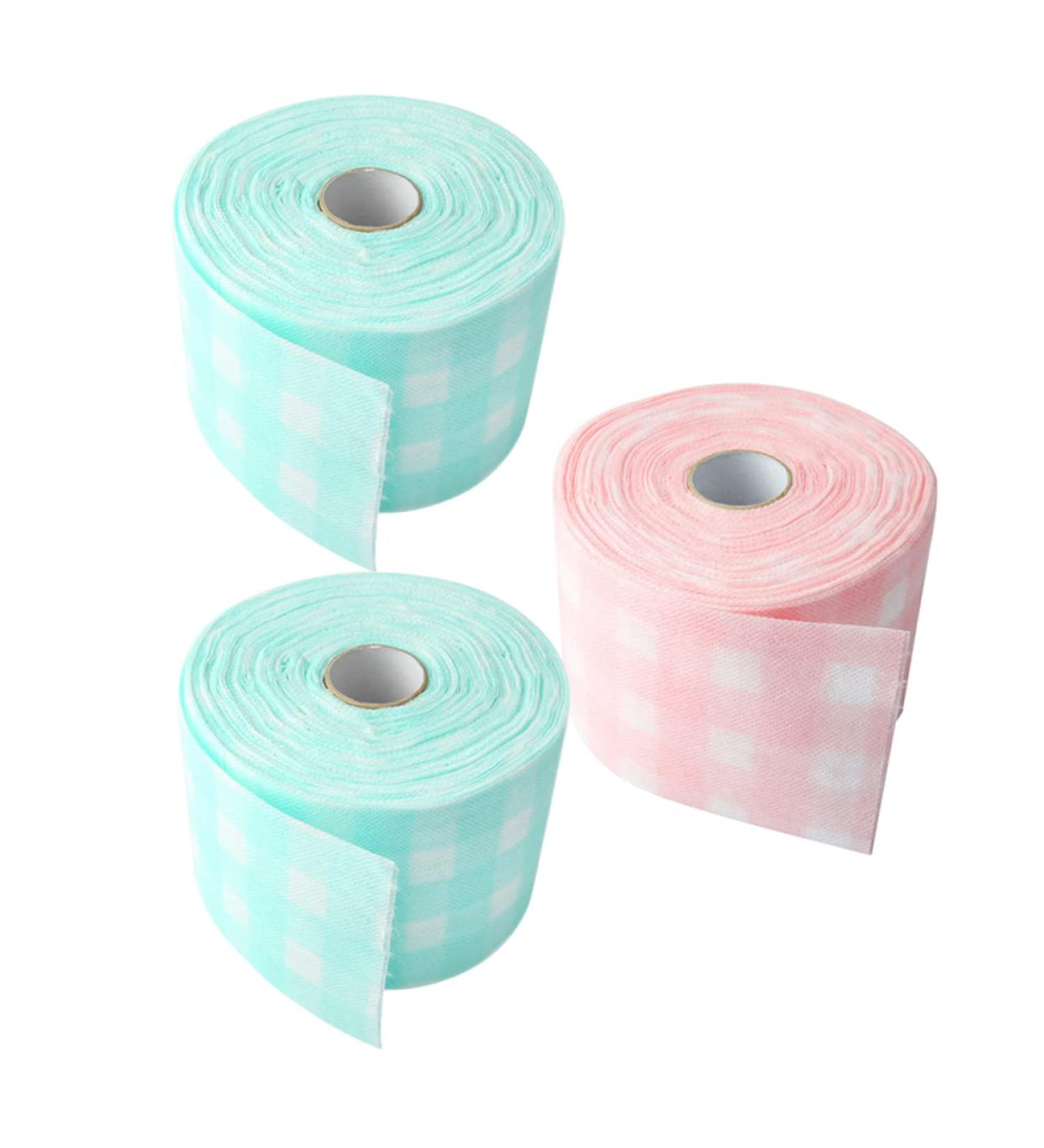 FRCOLOR 3 Rolls Makeup Cotton Facial Remover Pads face Cosmetic Pads Makeup face Wipes Cosmetic Remover Wipes Cotton Makeup Remover Makeup Removing Wipes Make up roll Towel - Buy Online on GoSupps.com