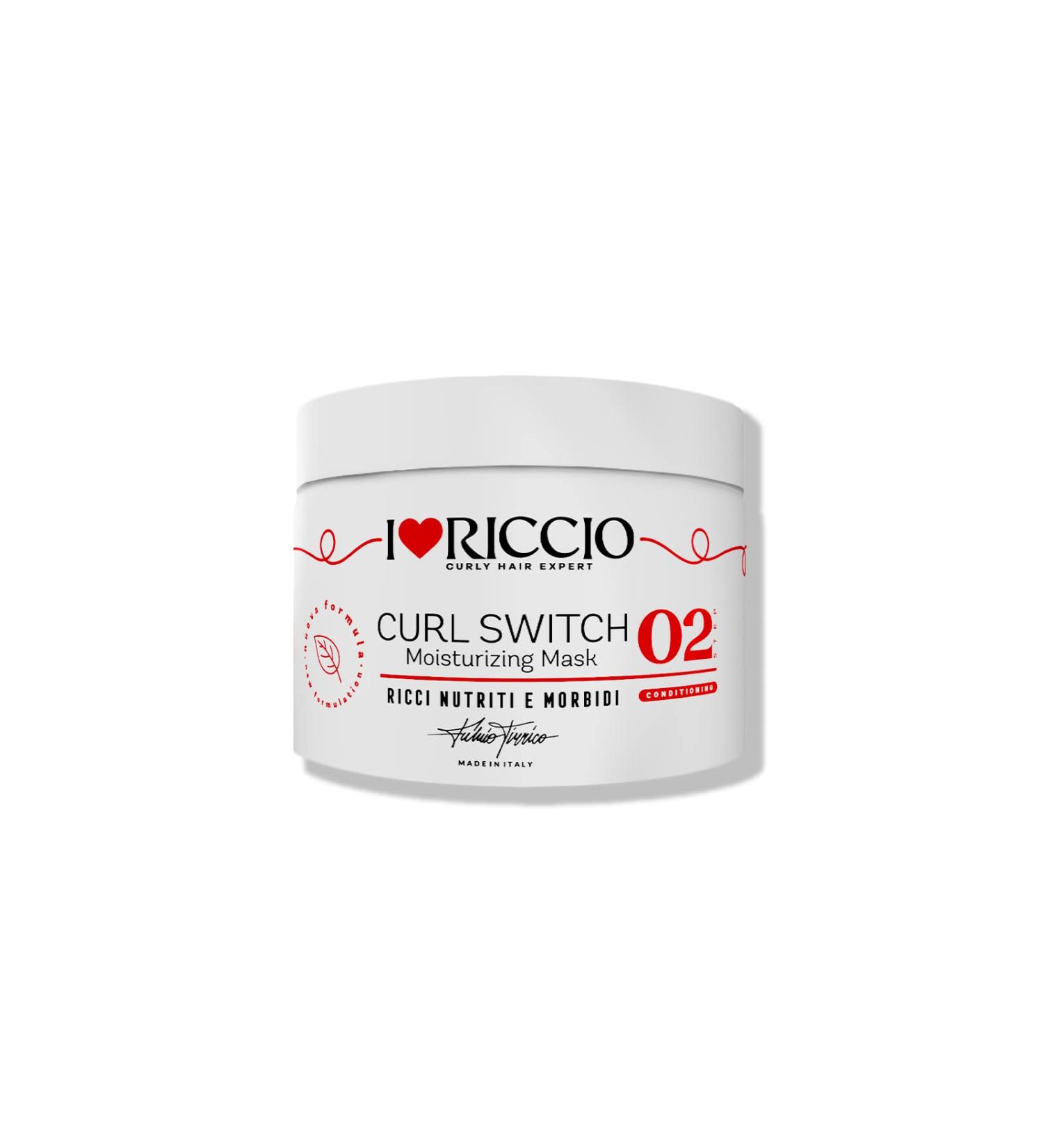  Ilovericcio I Love Hedgehog Curl Switch Mask for curly hair with argan macadamia and jojoba oil Defined curls Soft and shiny Rehydrates dry and frizzy hair 250 ml - Buy Online on GoSupps.com