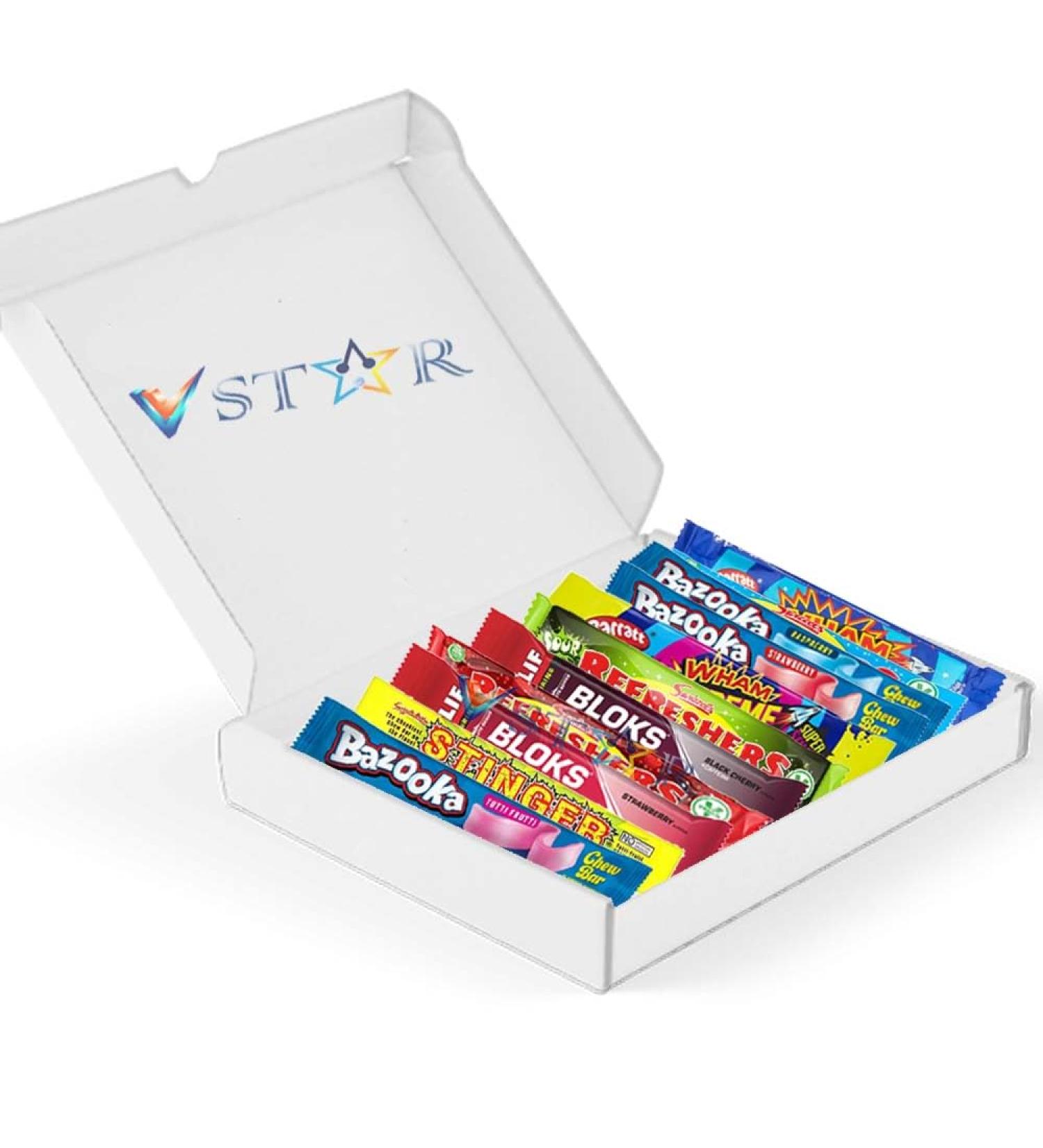 10 x Amazing Flavours Random Chew Bar Sweet Selection Box - Buy Online on GoSupps.com