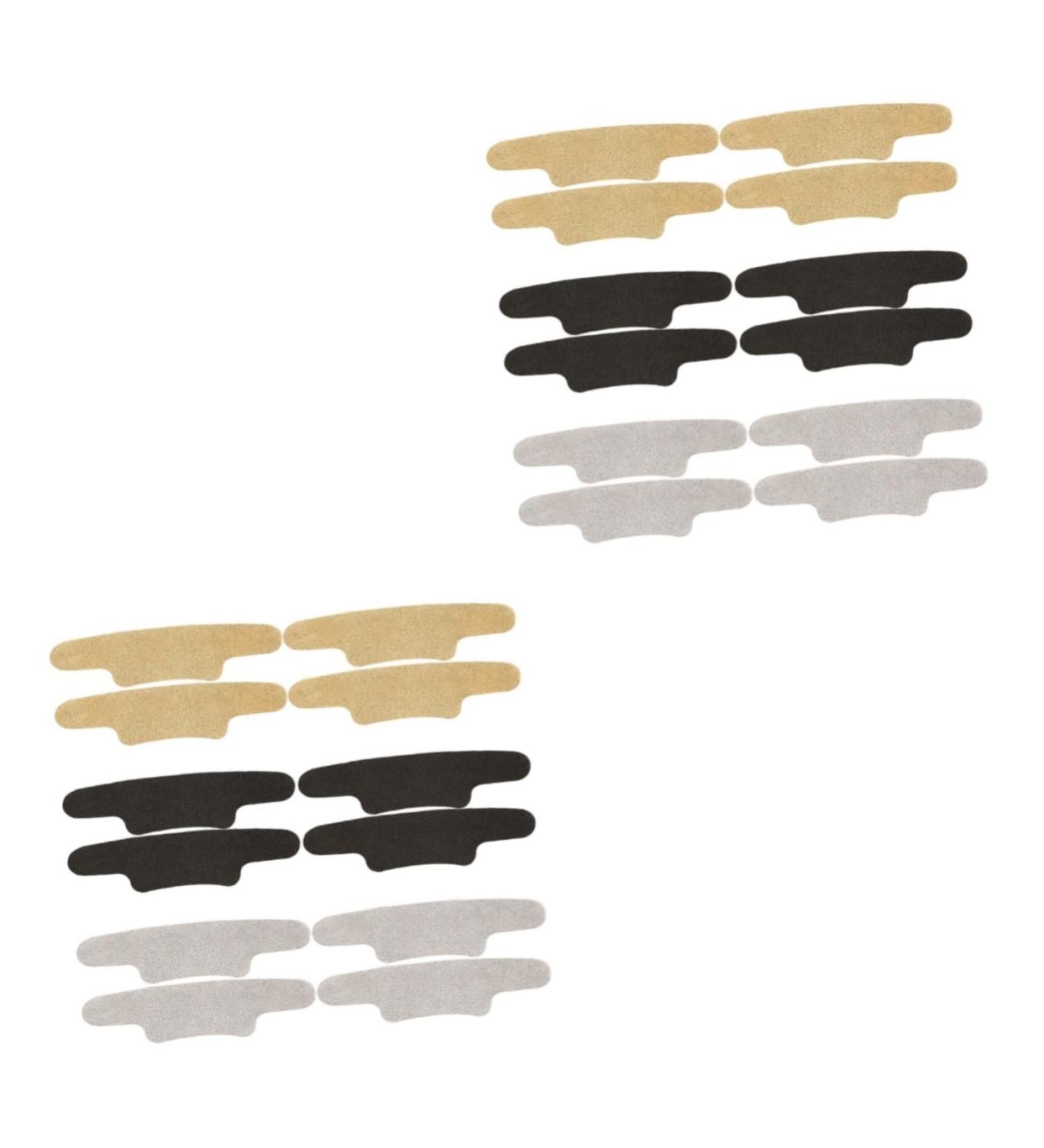 FOMIYES 12 Pairs Anti-Wear Foot Stickers | Heel Cushions & Anti-Slip Grips for Women | Soft Silicone & Cowhide Suede Inserts for High Heels - Buy Online on GoSupps.com