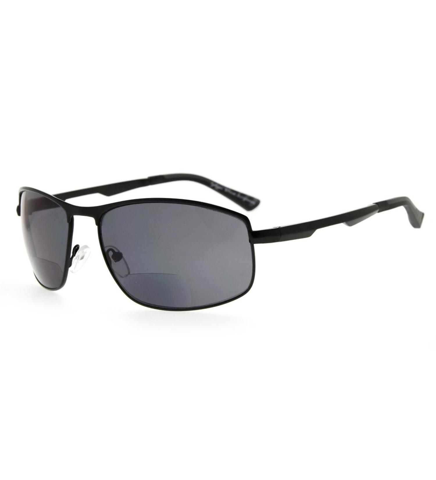 Eyekepper Bifocal Sunglasses - Black +2.00 Sun Readers for Outdoor Activities | International Shipping Available - Buy Online on GoSupps.com