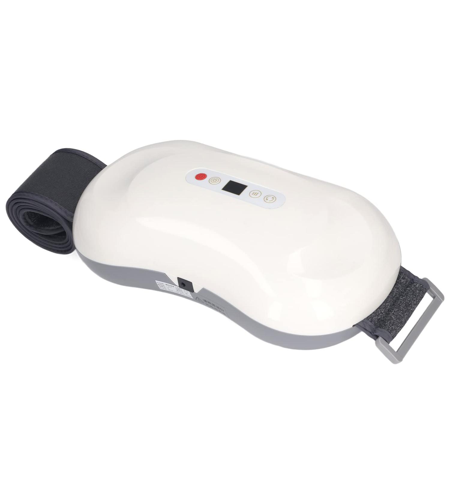 Heated Waist Massage Belt - Deep Penetration Hot Compress Electric Belt for Home Use - Pain Relief & Comfort (White) - Buy Online on GoSupps.com
