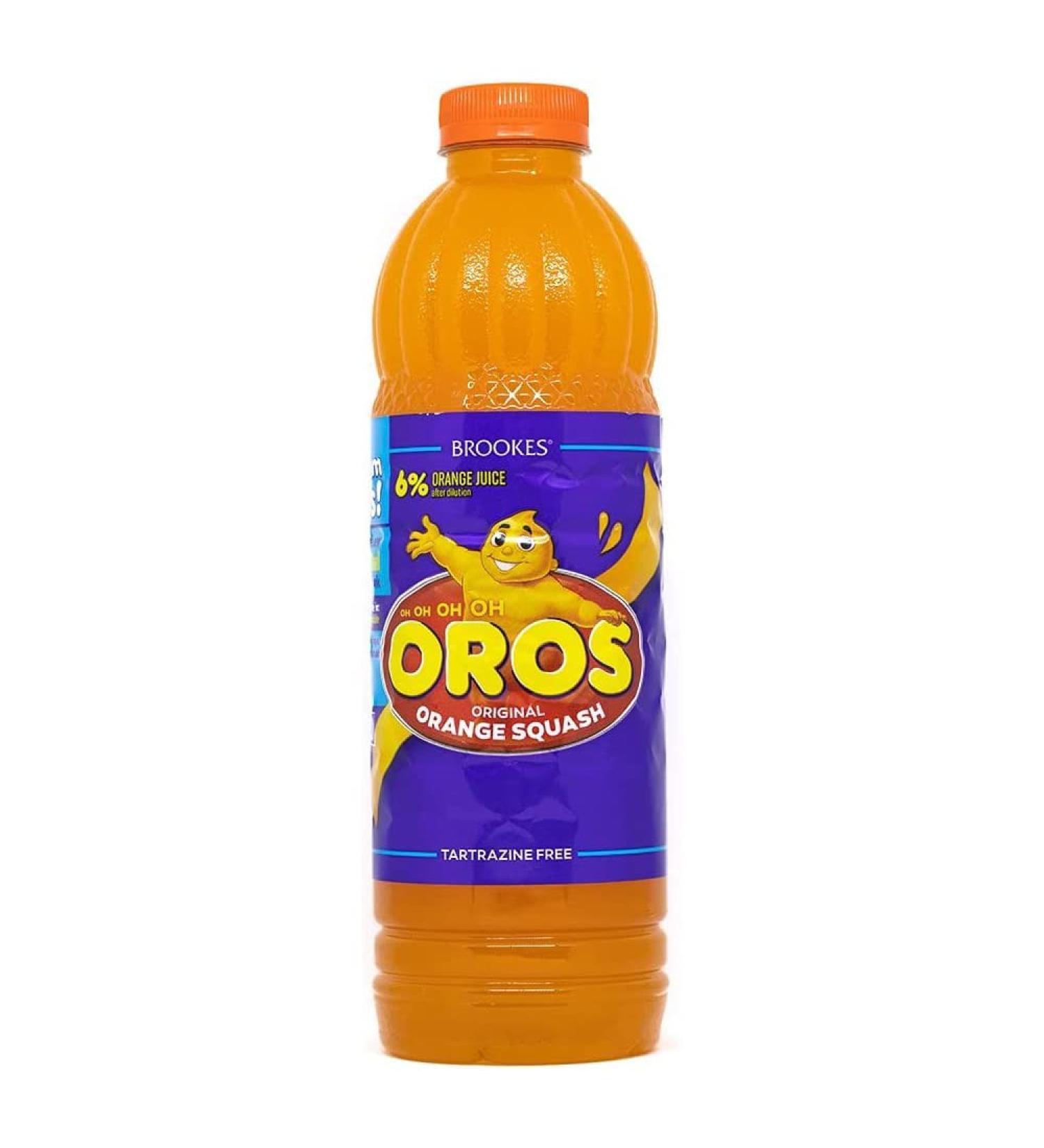 Brookes Oros Original Orange Squash 1 Litre