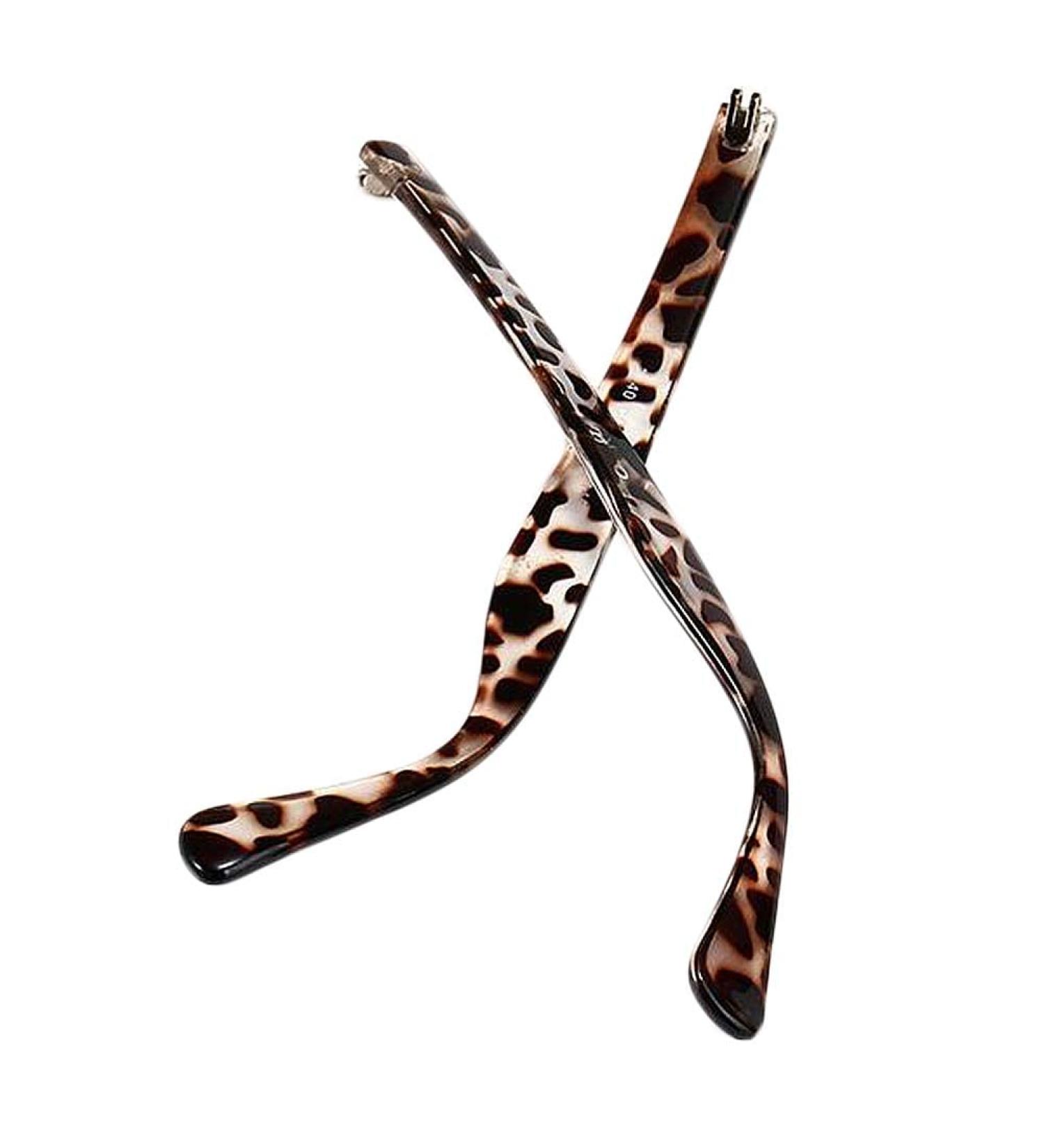 Rijpex Glasses Bone - Leopard Pattern Ear Bracket Holder & Replacement Arms | Sunglasses Repair Set & Spare Parts - Buy Online on GoSupps.com