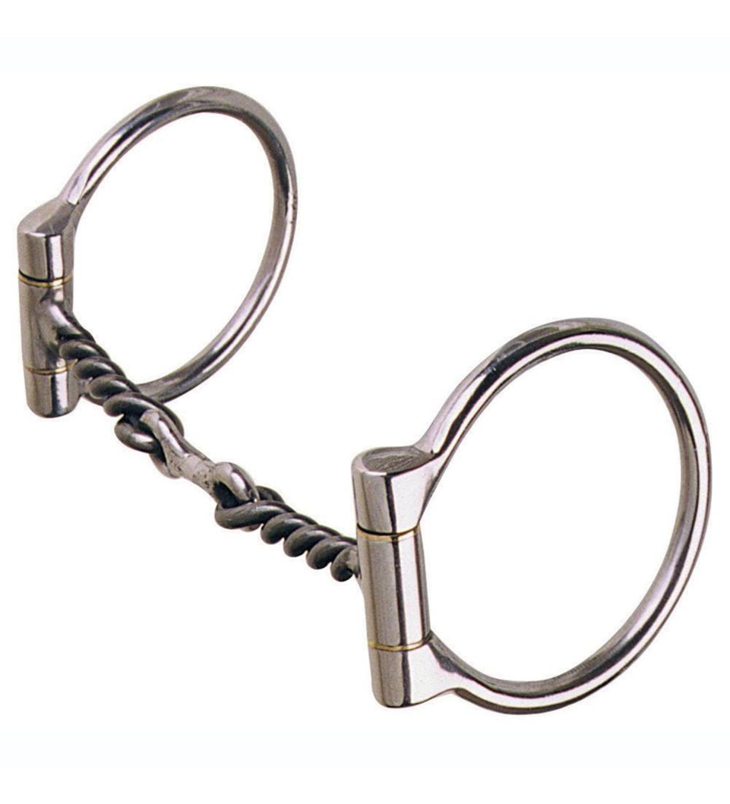 Reinsman 223 Golden Glide Offset Dee Snaffle with 3/8" Twisted Dogbone Stage A