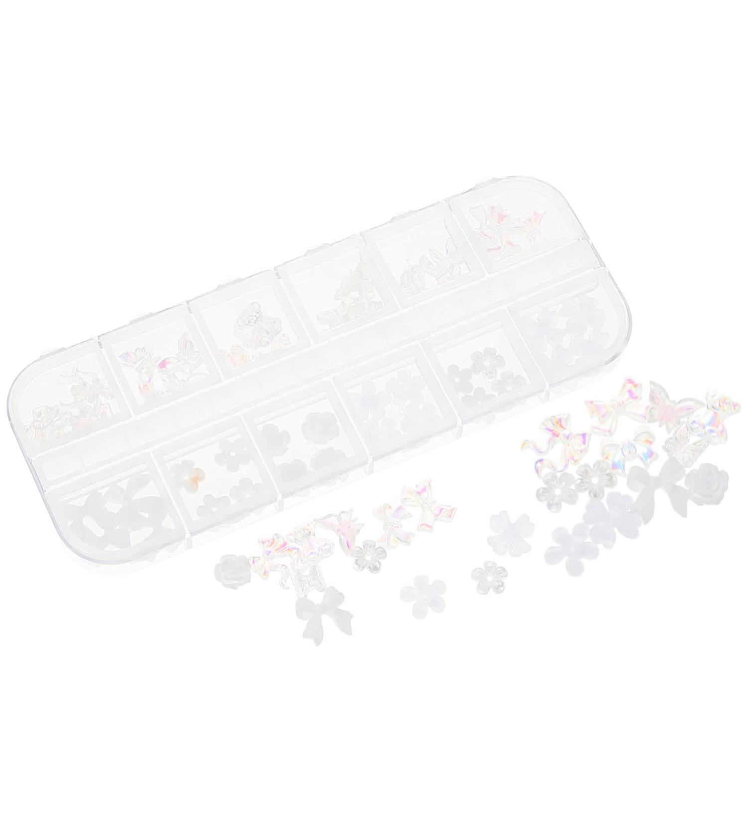 FOMIYES 1 Box Nail Art Accessories Ornament Decor Nail Stud Girls Jewelry Summer Nail Decals Nail Art Bow Flower Charms Girl Flower Nail Charms Phone DIY Charms Manicure Tools - Buy Online on GoSupps.com