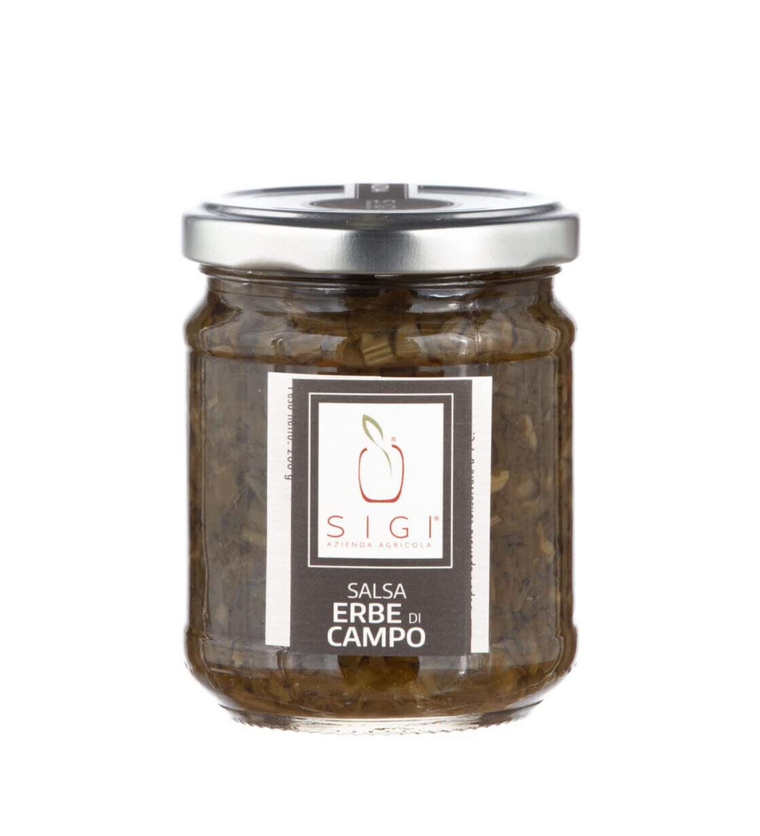  SIGI Azienda Agricola Jam Handmade Herb Sauce of Campo de Marguana - Without ADDITIVES or PRESERVATIVES 100% natural 100 g - Buy Online on GoSupps.com