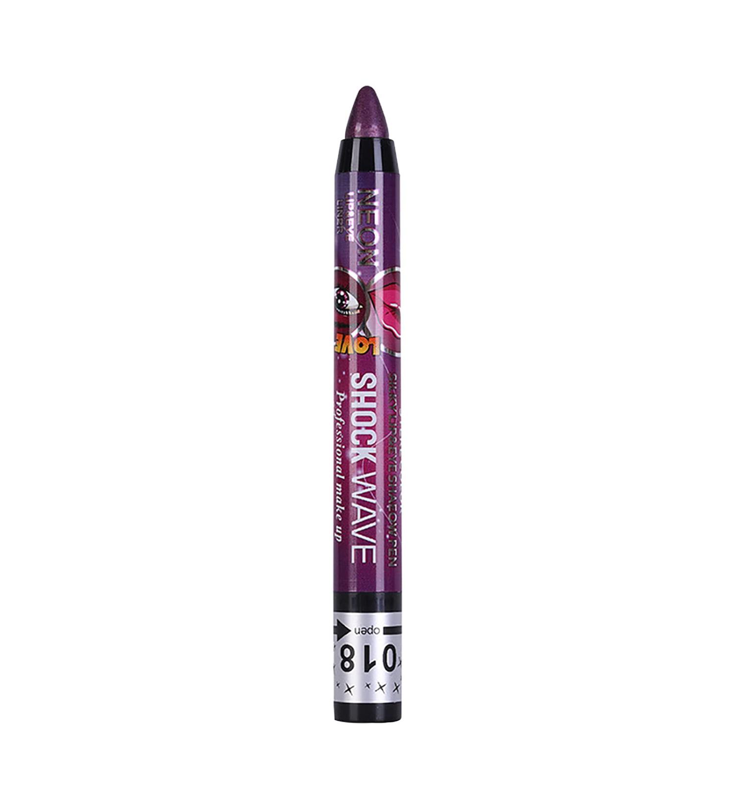 Shadow Pen Eyeshadow Highlighter Lying And Pen Pen 2 Eye 1 Silkworm Lip Pen In Eyeshadow Neon Makeup (F One Size) 1 count (Pack of 1) F - Buy Online on GoSupps.com