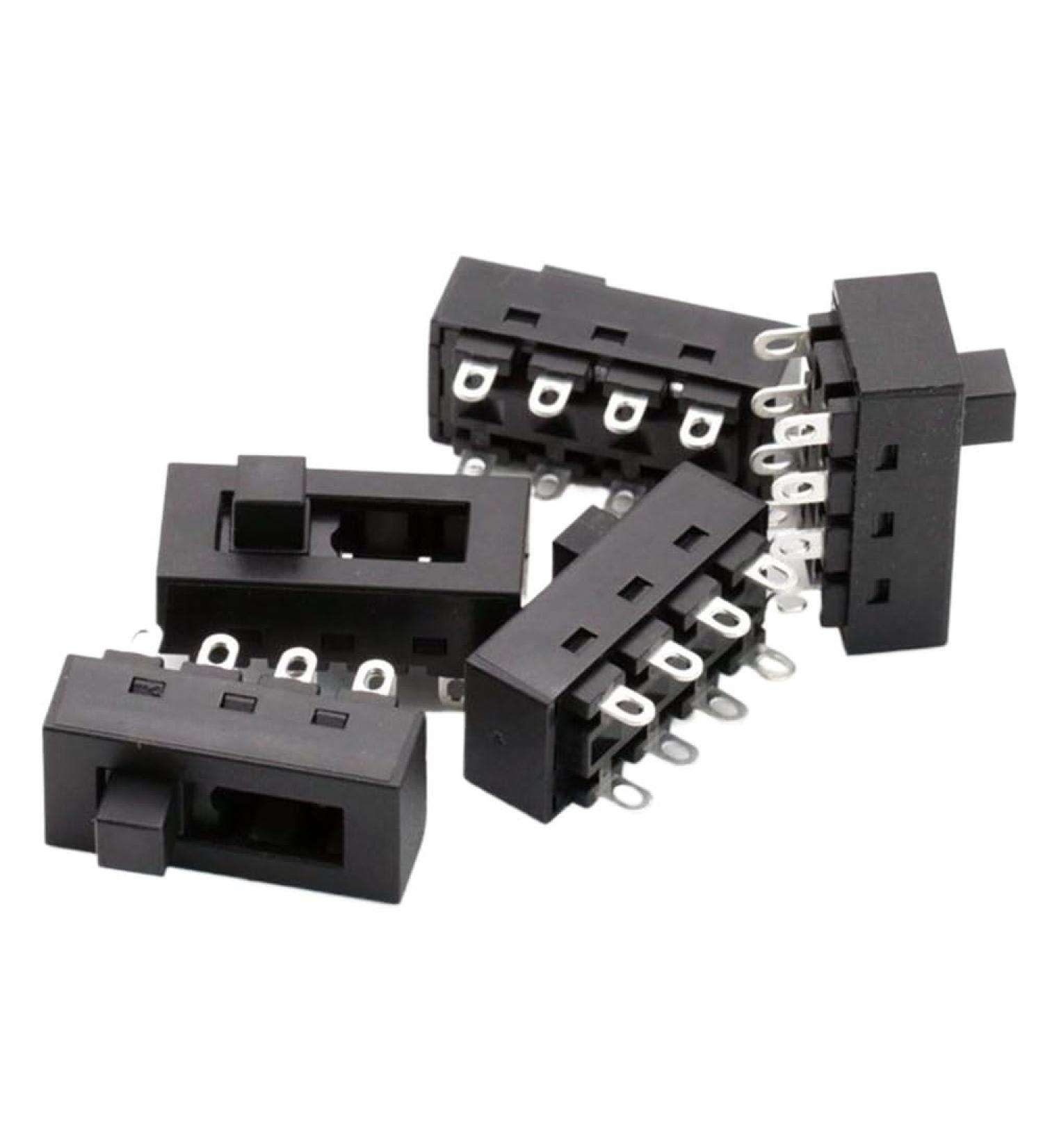 2 Pieces 12A 250V 3-Position 8-pin Toggle Sliding DIP Switch LQ-103H Hair Dryer hot and Cold air JJ-15 FH6218/20/21/31 - Buy Online on GoSupps.com