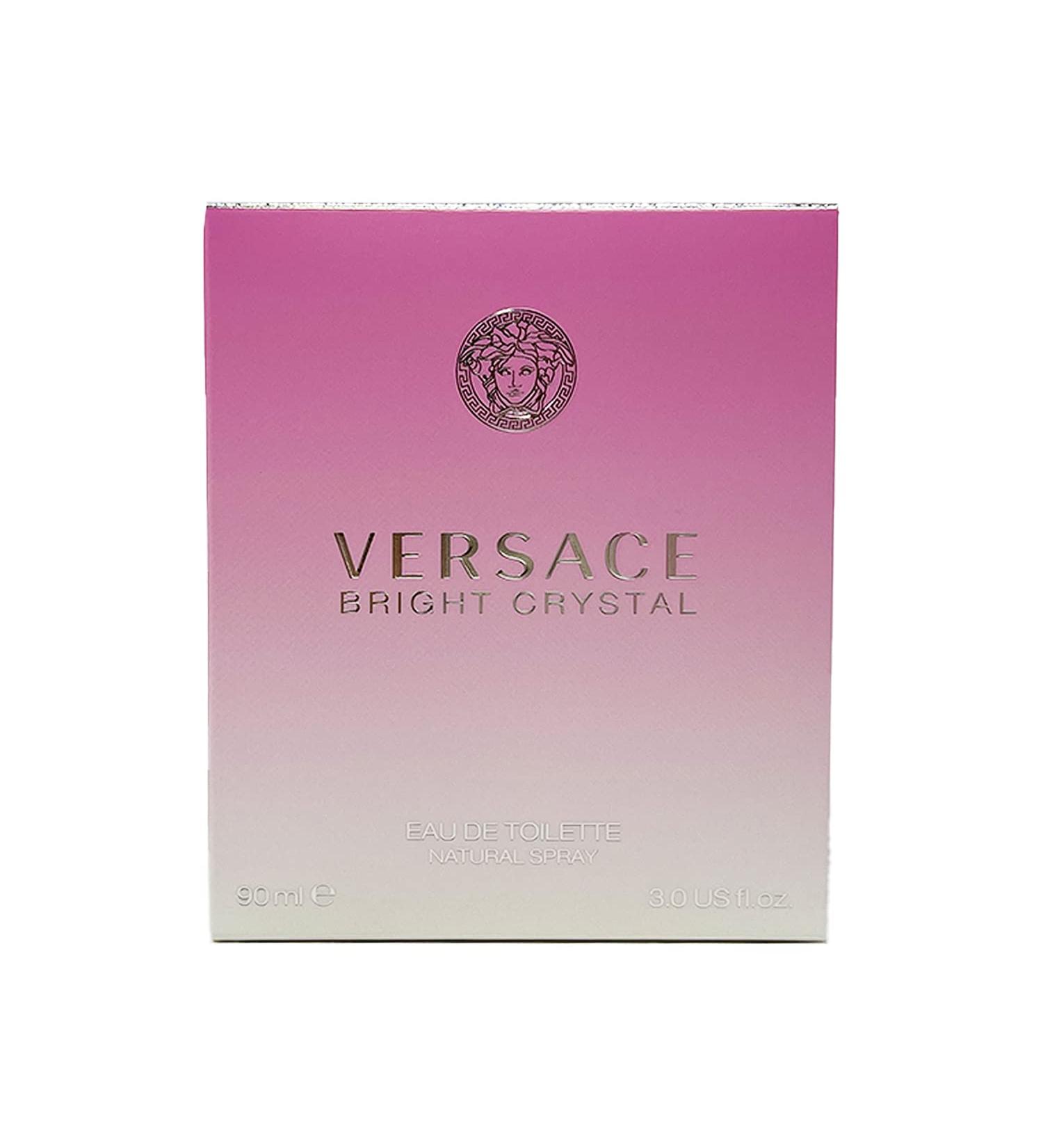 V rsace Bright Crystal Eau De Toilette Spray For Woman. EDT 3 fl oz 90 ml - Buy Online on GoSupps.com