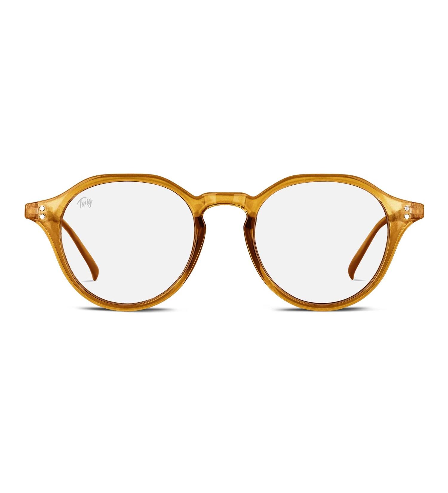 Buy TWIG Computer Glasses LANGEVIN - Blue Light Blocker for Men & Women - Honey Orange Color - Protect Your Eyes Online - Buy Online on GoSupps.com