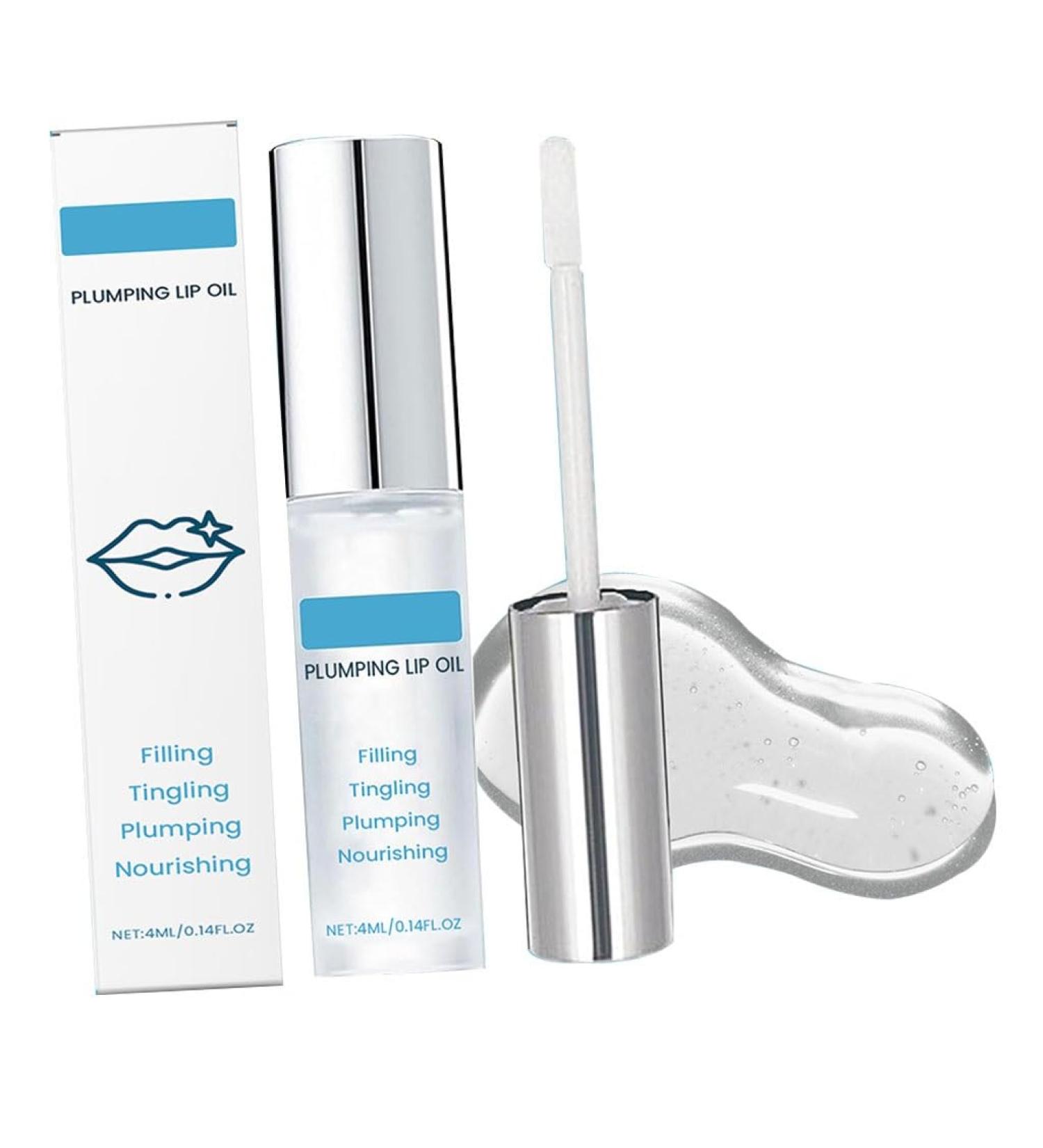Lip Moisturizing Oil - Long-lasting Hydration Locks in Moisture Keeping Lips Soft Smooth and Radiant While Improving Dryness(4pcs) - Buy Online on GoSupps.com
