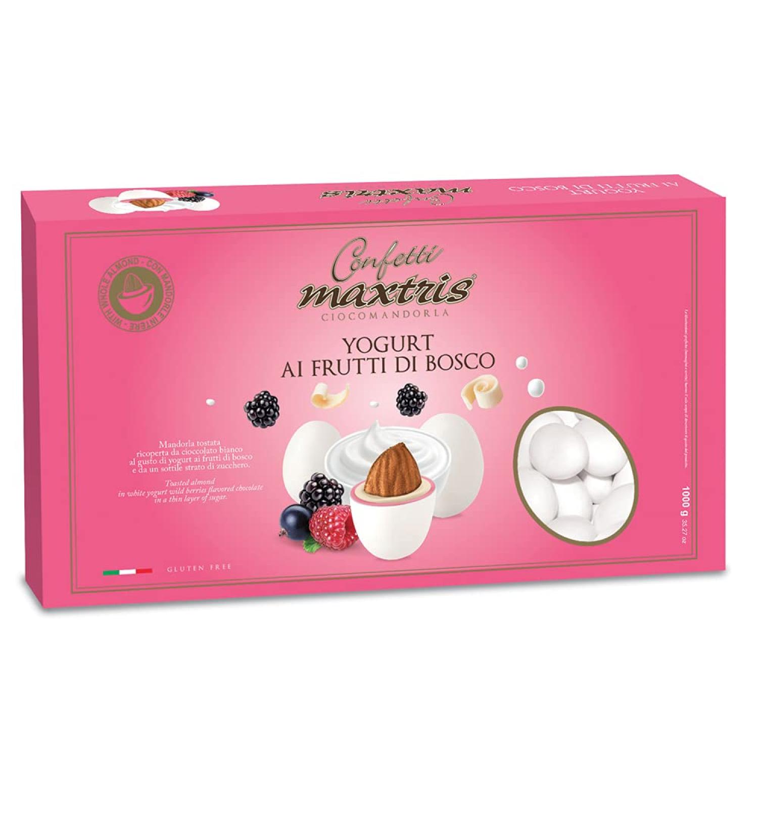 Confetti Maxtris MAXTRIS | Italian Sugar with Almonds | Classic Light Blue | 1 kg.