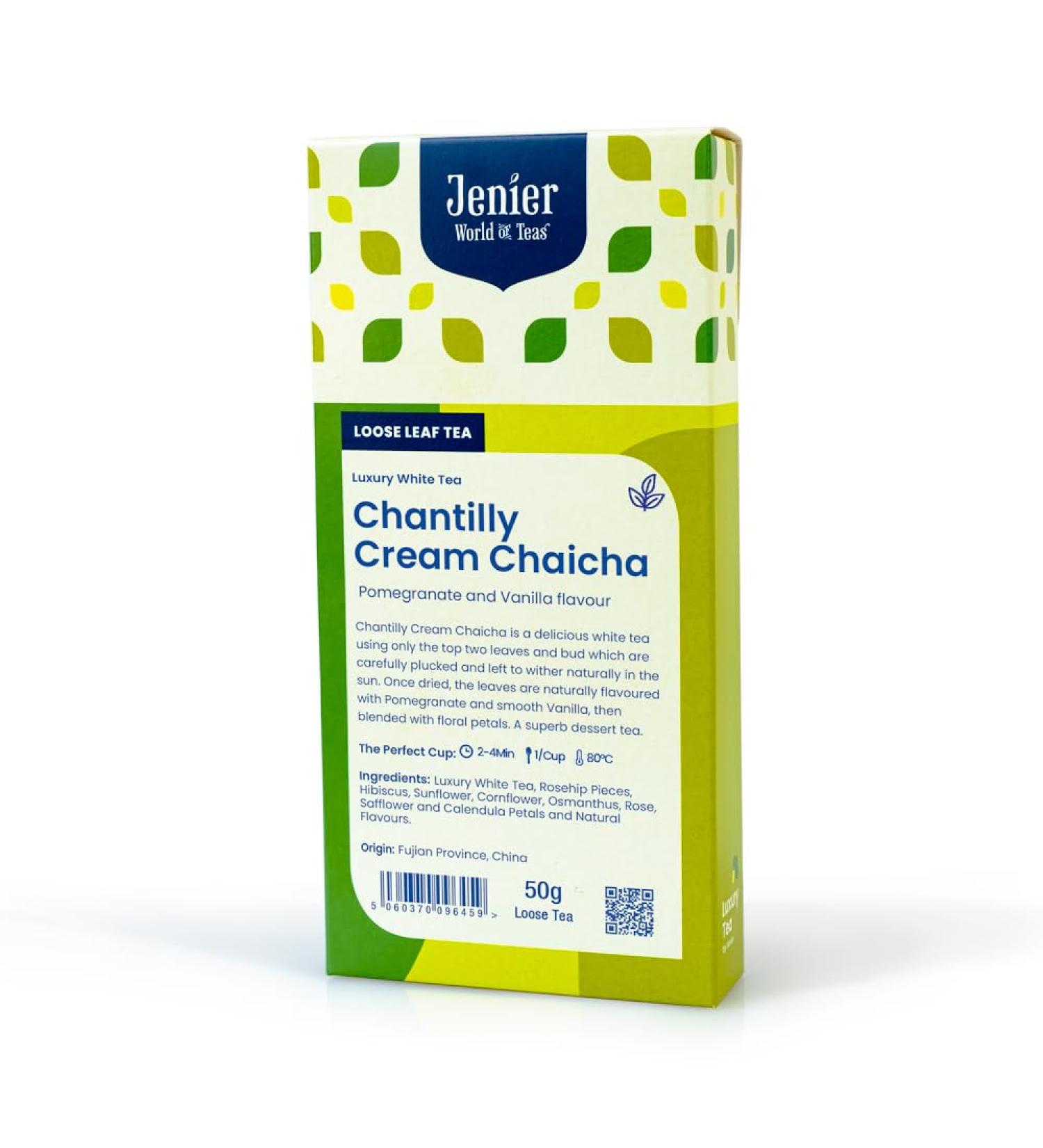 Chantilly Cream Chaicha White Tea Blend - 50g Loose Leaf Tea