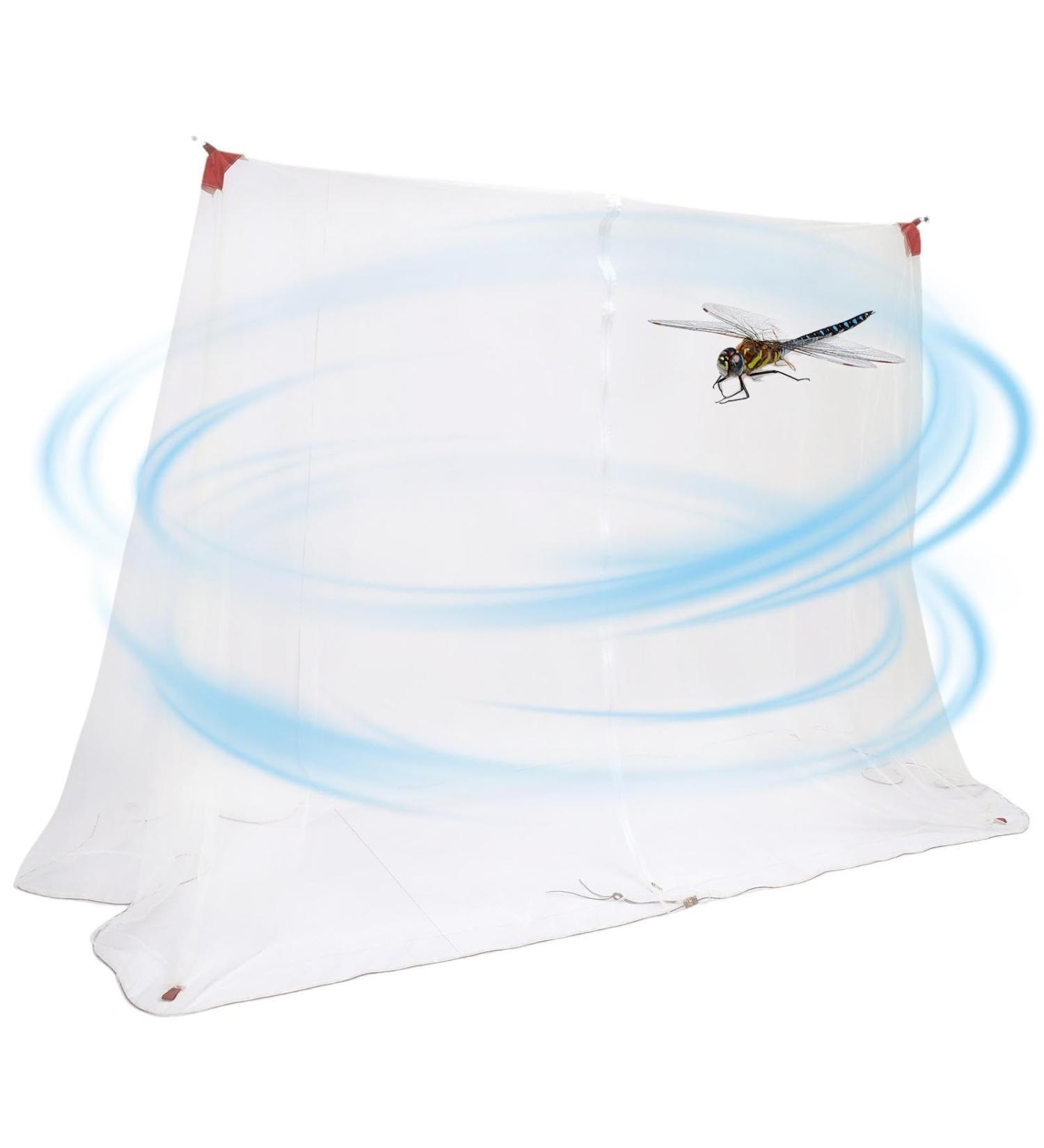 Outdoor Night Sleeping Net - Bed Sleeping Protection Fly Net Tent Carry Bag Netting Curtains Netting Curtains Large Fly Net Tent Mesh Net Bees Protection Net for Outdoors (150 * 220 * 160cm) - Buy Online on GoSupps.com