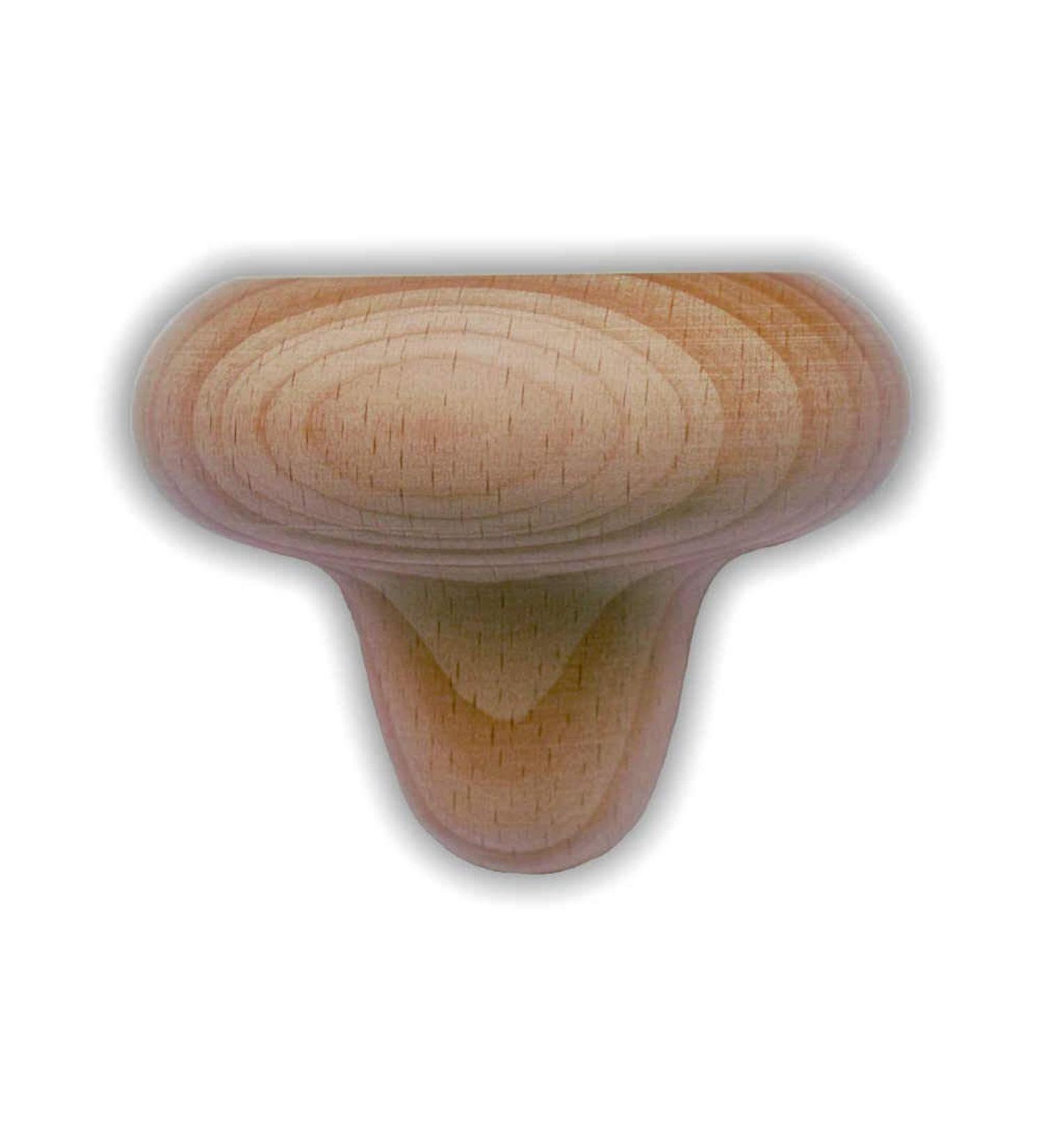 Massage fungus massage device made of hardwood
