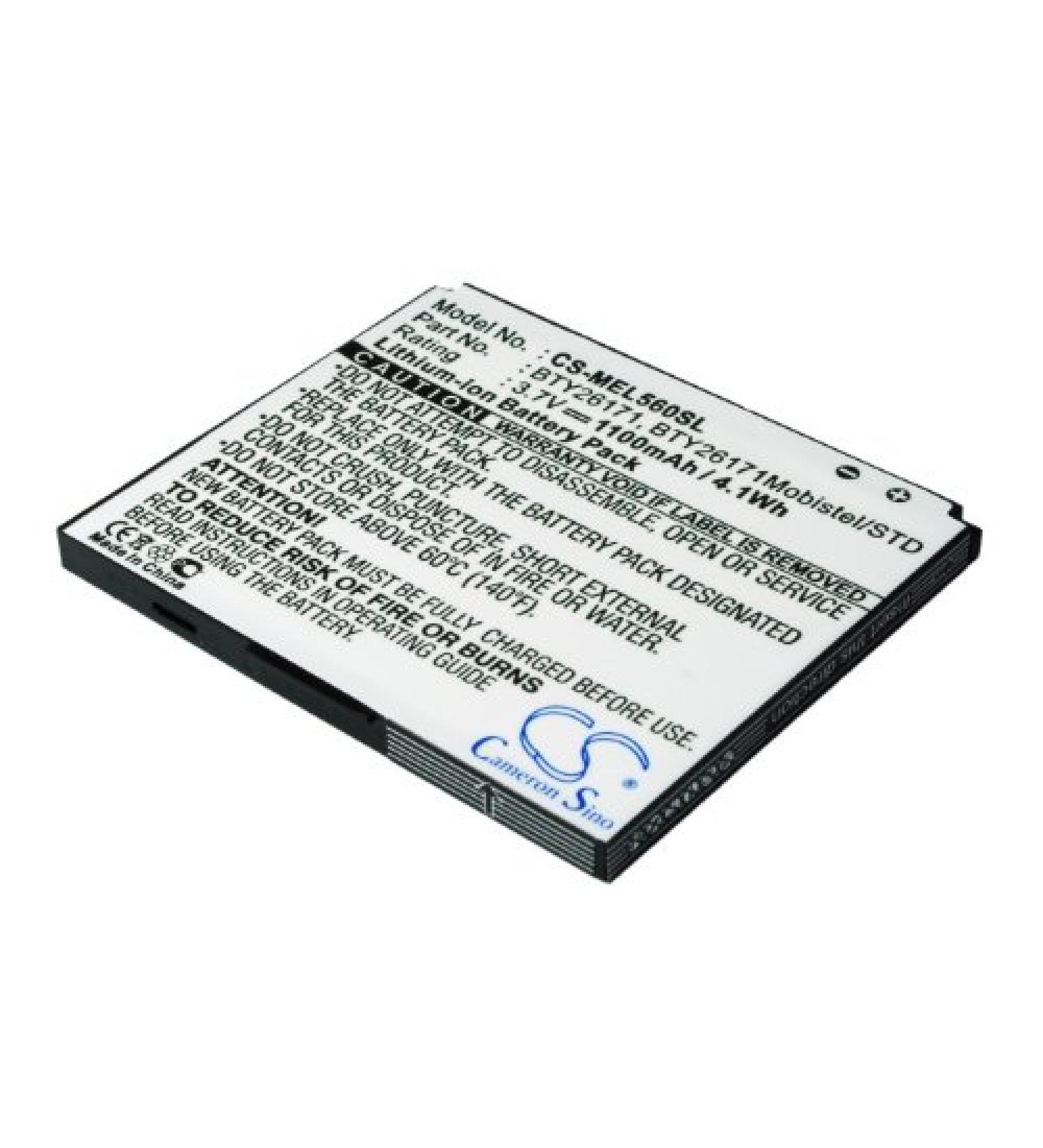 1100mAh Li-ion Replacement Battery for EL560 & EL560 Dual - Fits BTY26171 BTY26171 Mobistel/STD | International Shipping - Buy Online on GoSupps.com