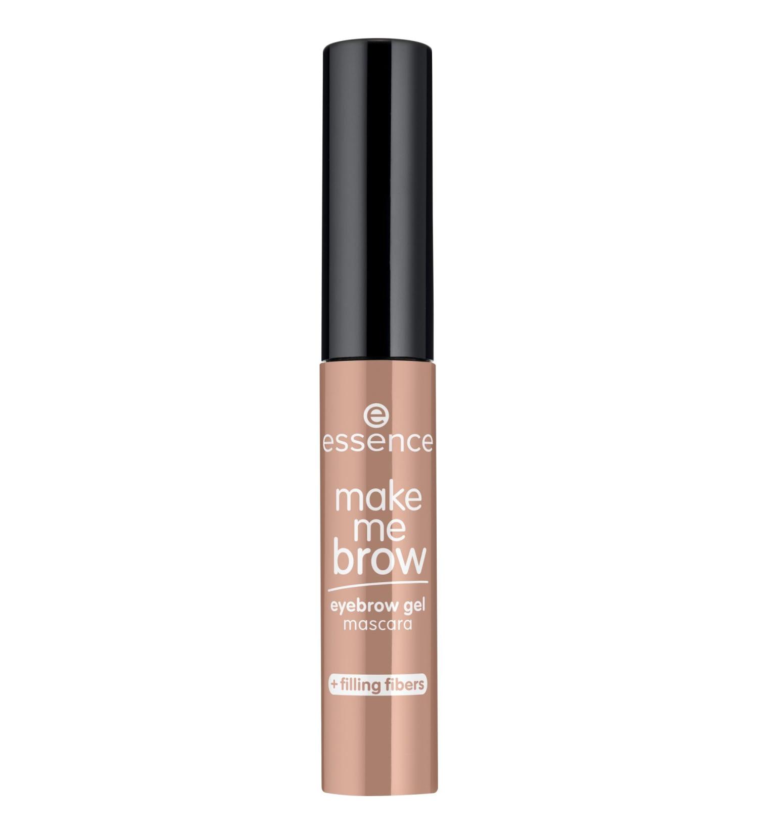 Essence Cosmetics Make Me Brow Gel Mascara No. 01 Blondy Brows - Vegan Eyebrow Gel with Filling Fibers 3.8ml | Microplastic & Nanoparticle Free - Buy Online on GoSupps.com