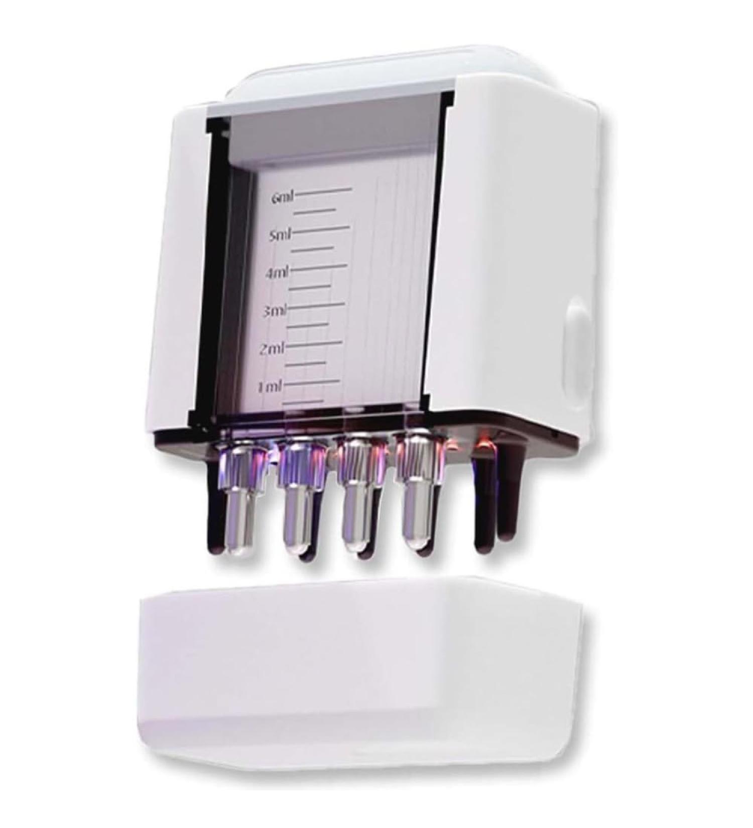 Rxuaw Electric Hair Oil Applicator Massage Comb Soft Scalp Head Fluid Brushes Therapy Head Massage Comb for Hair Care and Treatment White - Buy Online on GoSupps.com