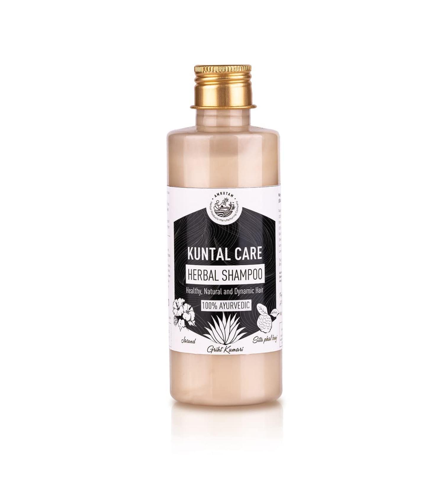 Buy Kuntal Care Natural Herbal Shampoo | Reetha Shikakai & Amla - 200 Ml | International Shipping - Buy Online on GoSupps.com