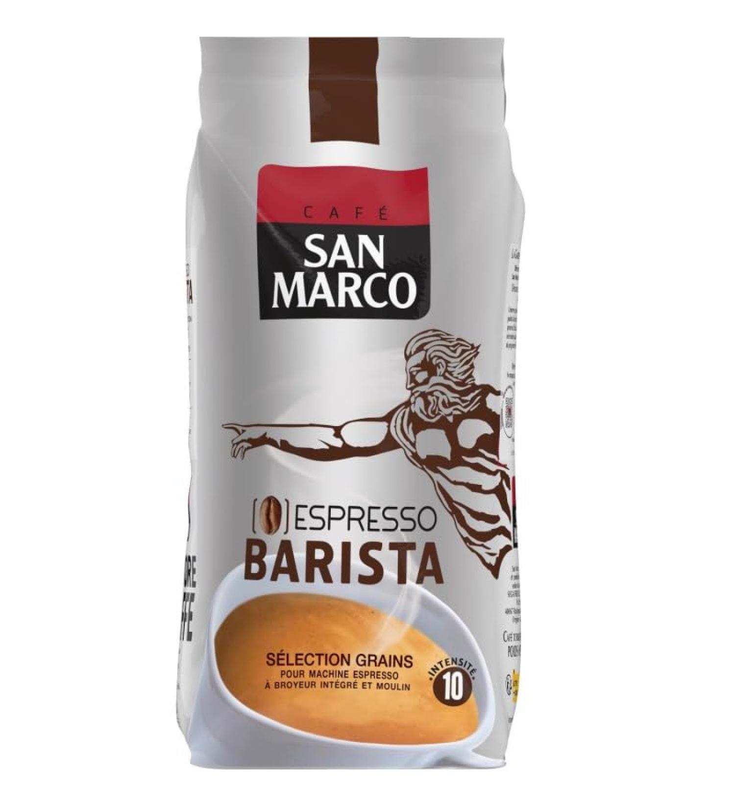 SAN MARCO - San Marco Caf Barista Grains 1Kg - Lot De 2 - Vendu Par Lot - Buy Online on GoSupps.com