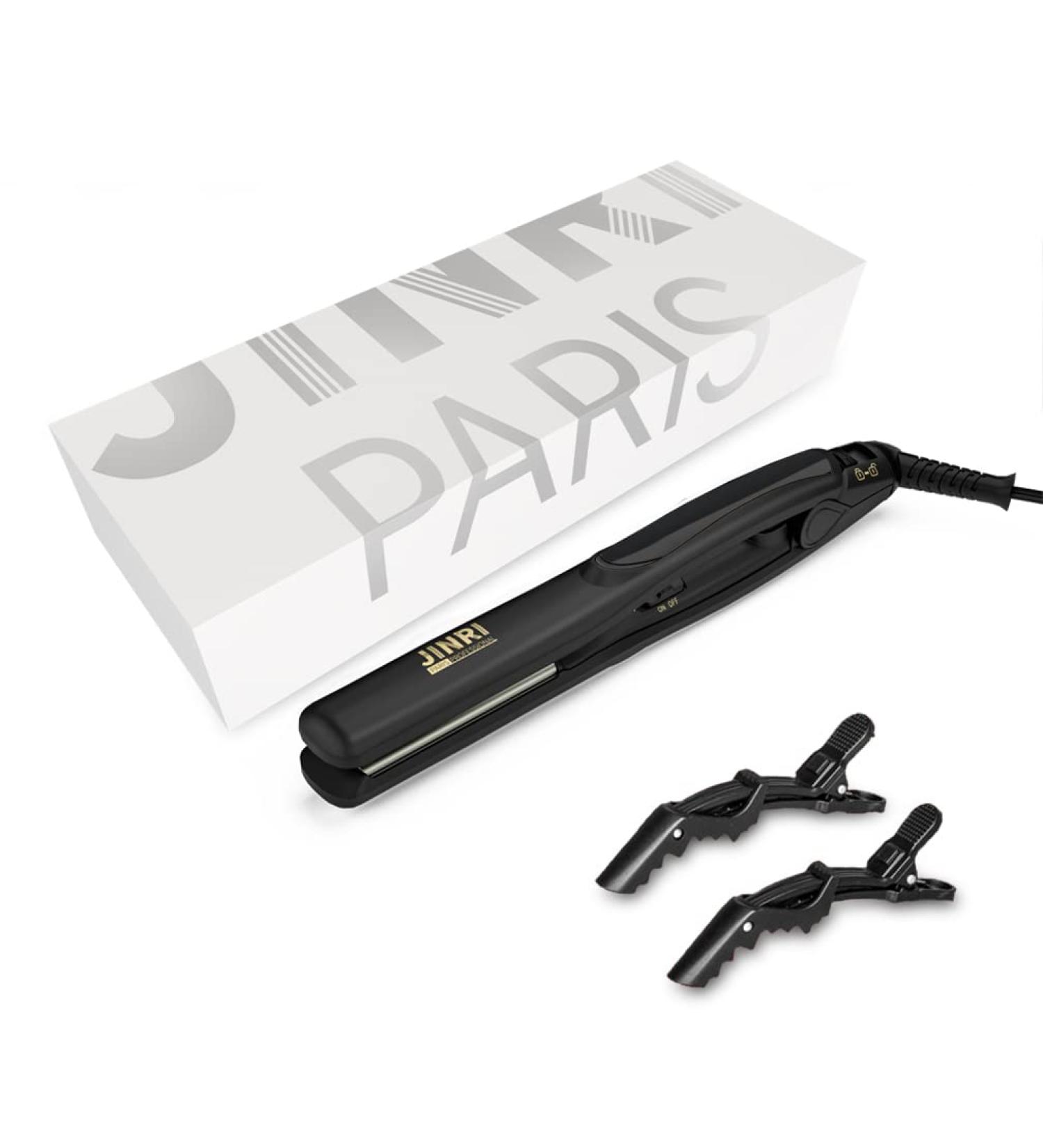 3 in 1 Hair Styling Tool - Straightening Brush Crimper & Flat Iron | Heated Anti-Frizz Hair Straightener for Smooth Results - Buy Online on GoSupps.com