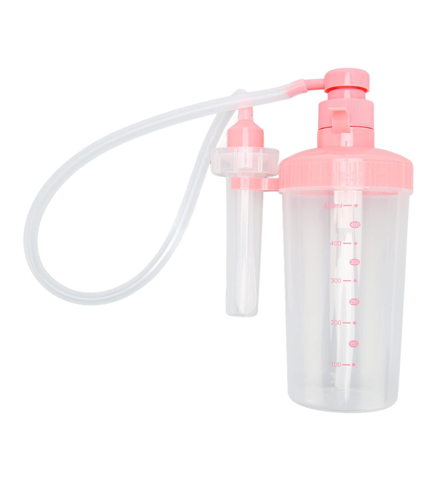 Reusable Vaginal Cleansing System - 500ml Shower Bottle for Women | Inverted Peri Bottle for Postpartum Care | Shop Internationally - Buy Online on GoSupps.com