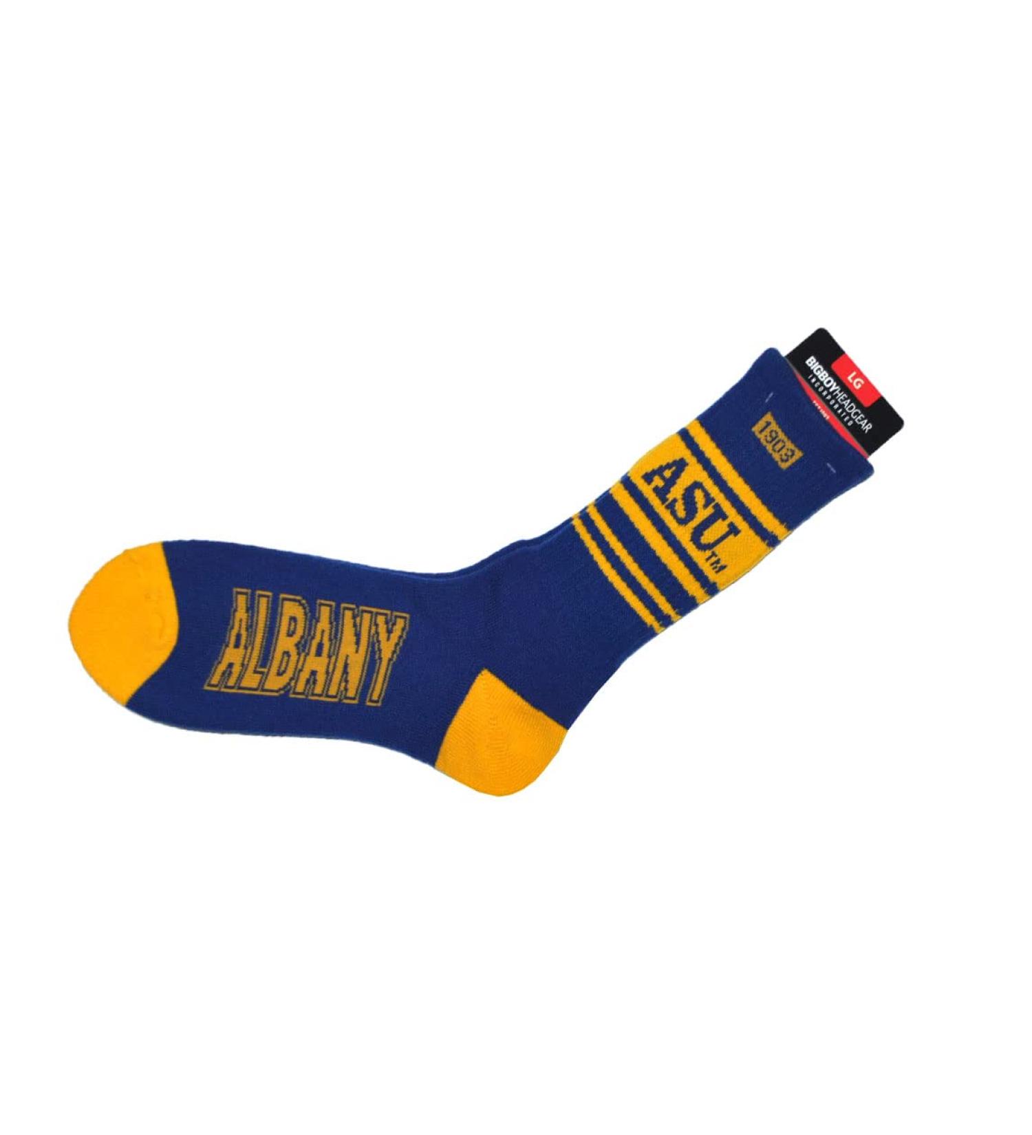 Albany State University Socks- Style 1