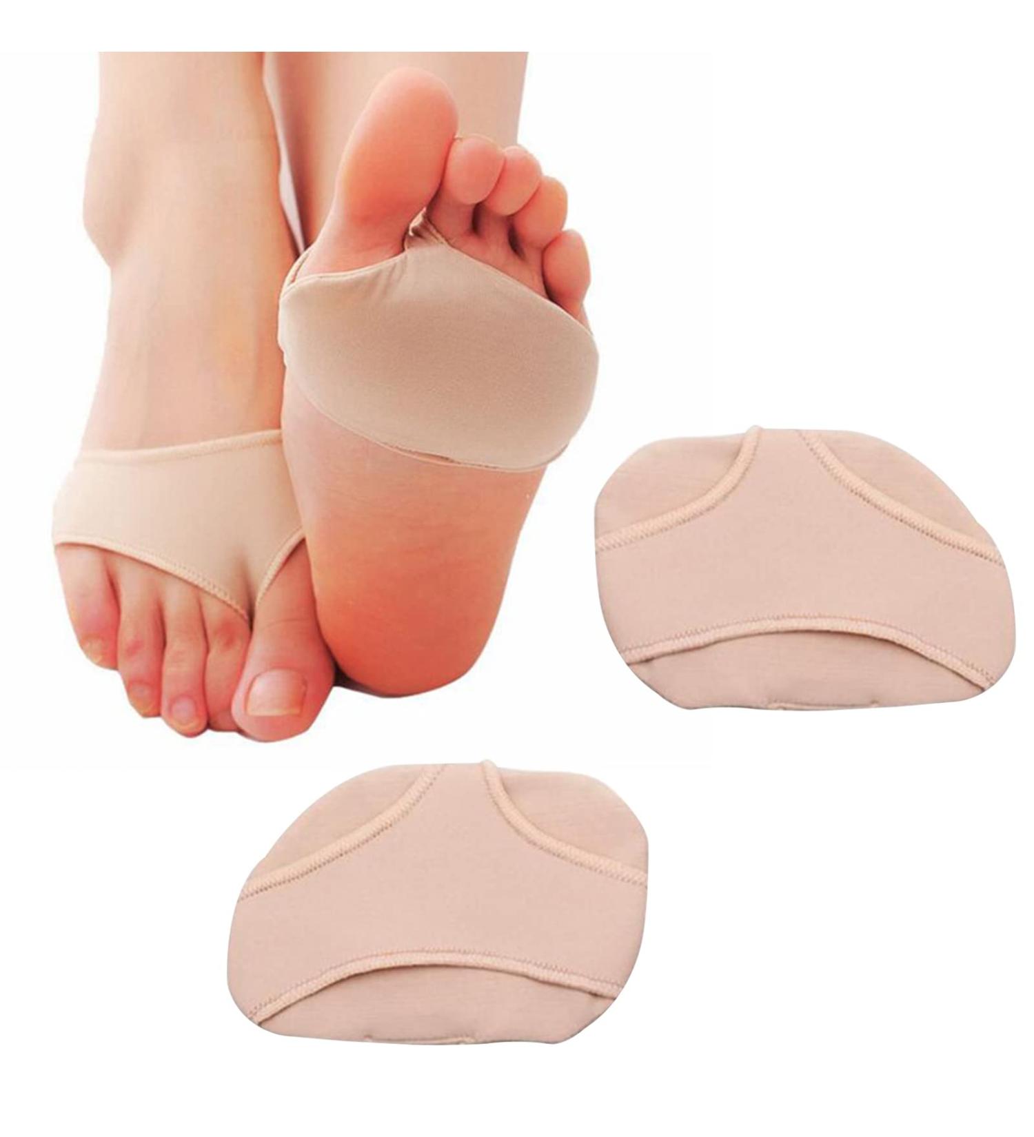 Gel Forefoot Pillows for Pain Relief - Medium Foot Pads for Men & Women | Cushioned Midfoot Support & Upholstery - Buy Online on GoSupps.com