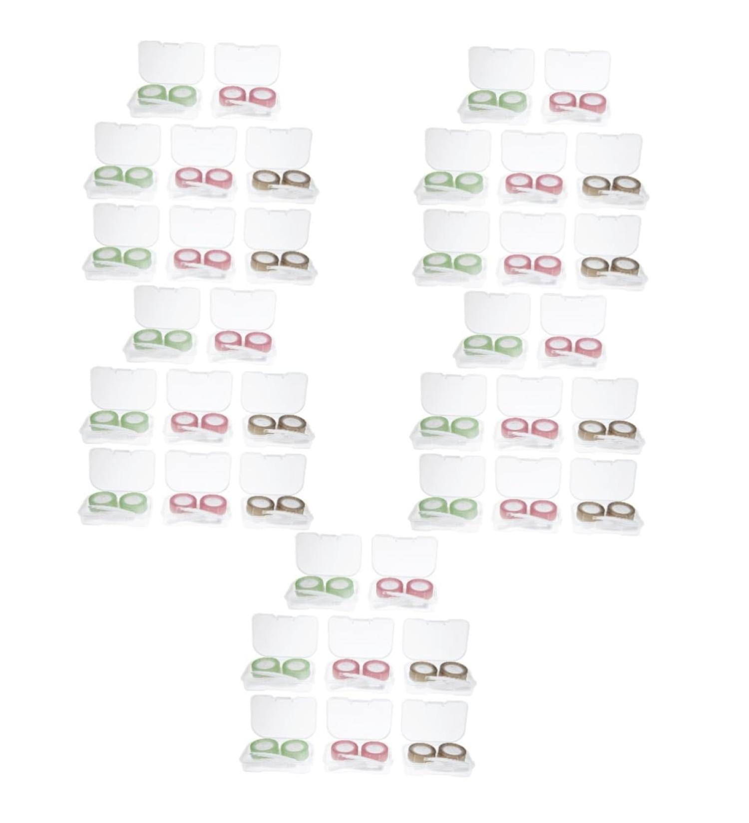 Partykindom 40 STK Portable Contact Lens Container & Care Set - Travel-Friendly Solution for Colored Contacts & Accessories - Buy Online on GoSupps.com