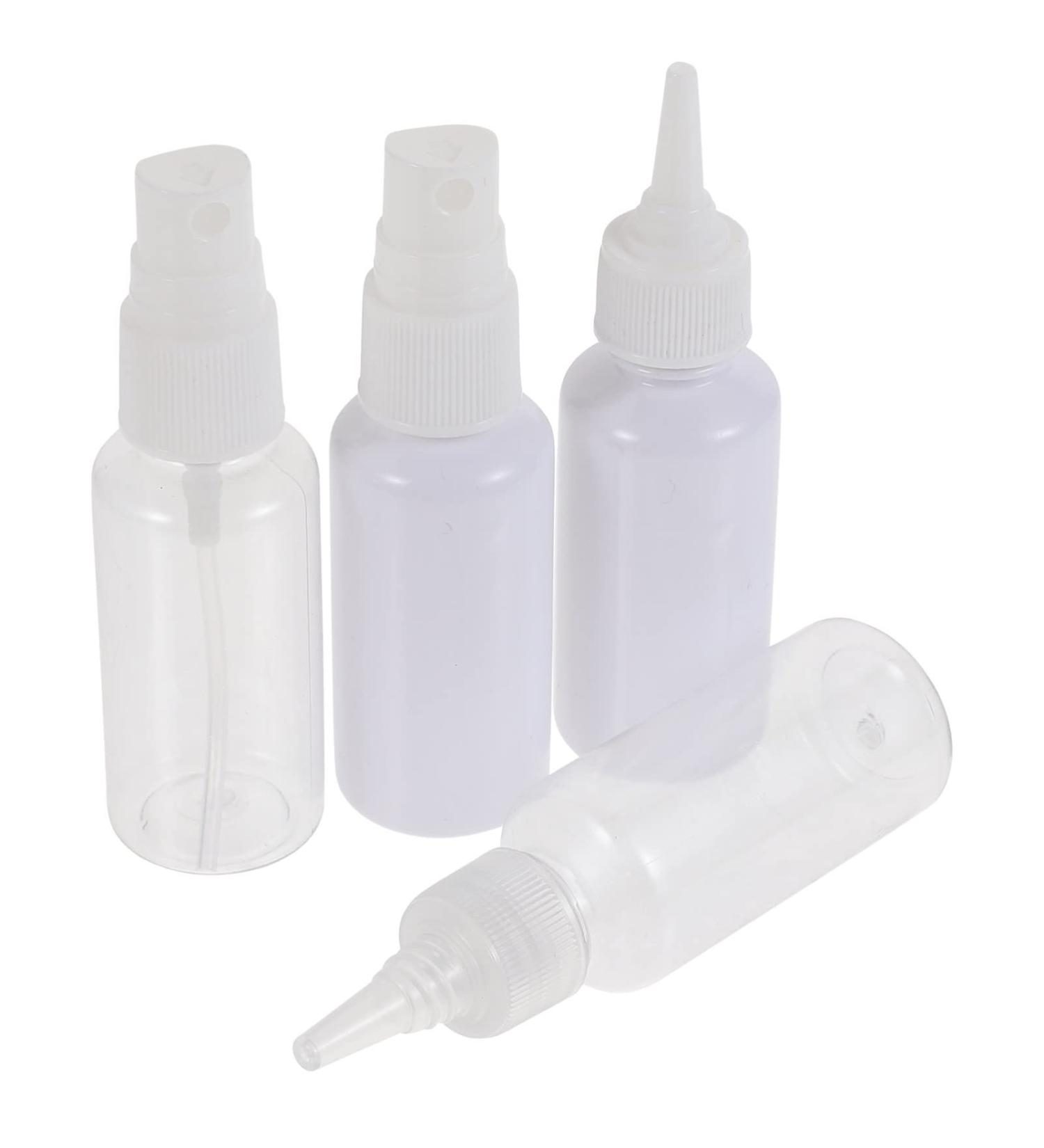 Healifty 4pcs Plastic Travel Containers for Ear Wax Remover - Squeeze Bottles & Spray Bottles - Buy Online on GoSupps.com