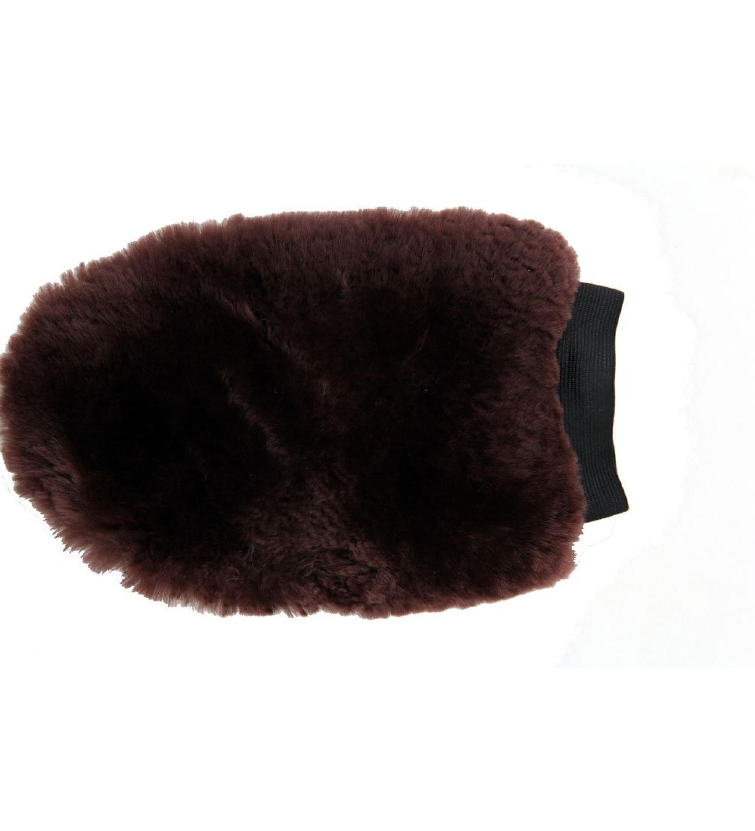 Merauno Premium Merino Lambswool Cleaning Glove - Natural Black Brown Anthracite | Soft Durable & Eco-Friendly International Shipping - Buy Online on GoSupps.com