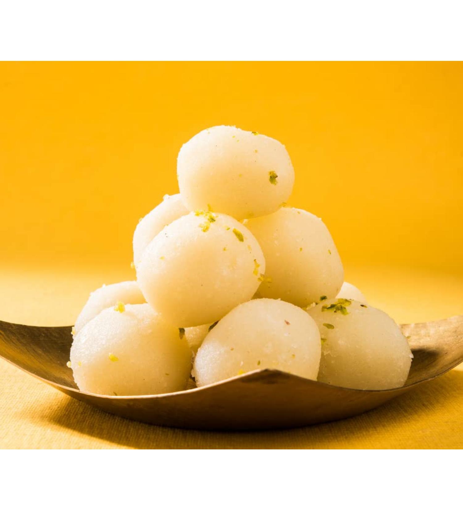 Rasgulla Fusion and Evolution 5 pcs Indian Traditional Sweet Best Gift For All Occasions Raksha Bandhan Rakhi Marriage Diwali Holi Ganesh Chaturthi Festival Treat For Family & Friend - Buy Online on GoSupps.com