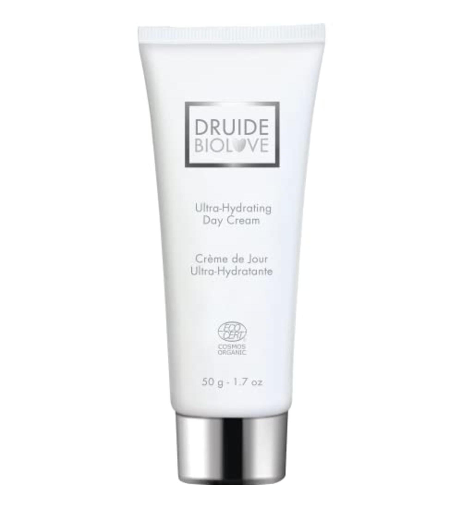 Laboratoires Druide BioLove Ultra-Hydrating Day Cream - Face and Neck Lotion Face Moisturizer Hyaluronic Acid Collagen Improves Elasticity & Prevents Dryness 50 g (1.7 oz) Characteristic