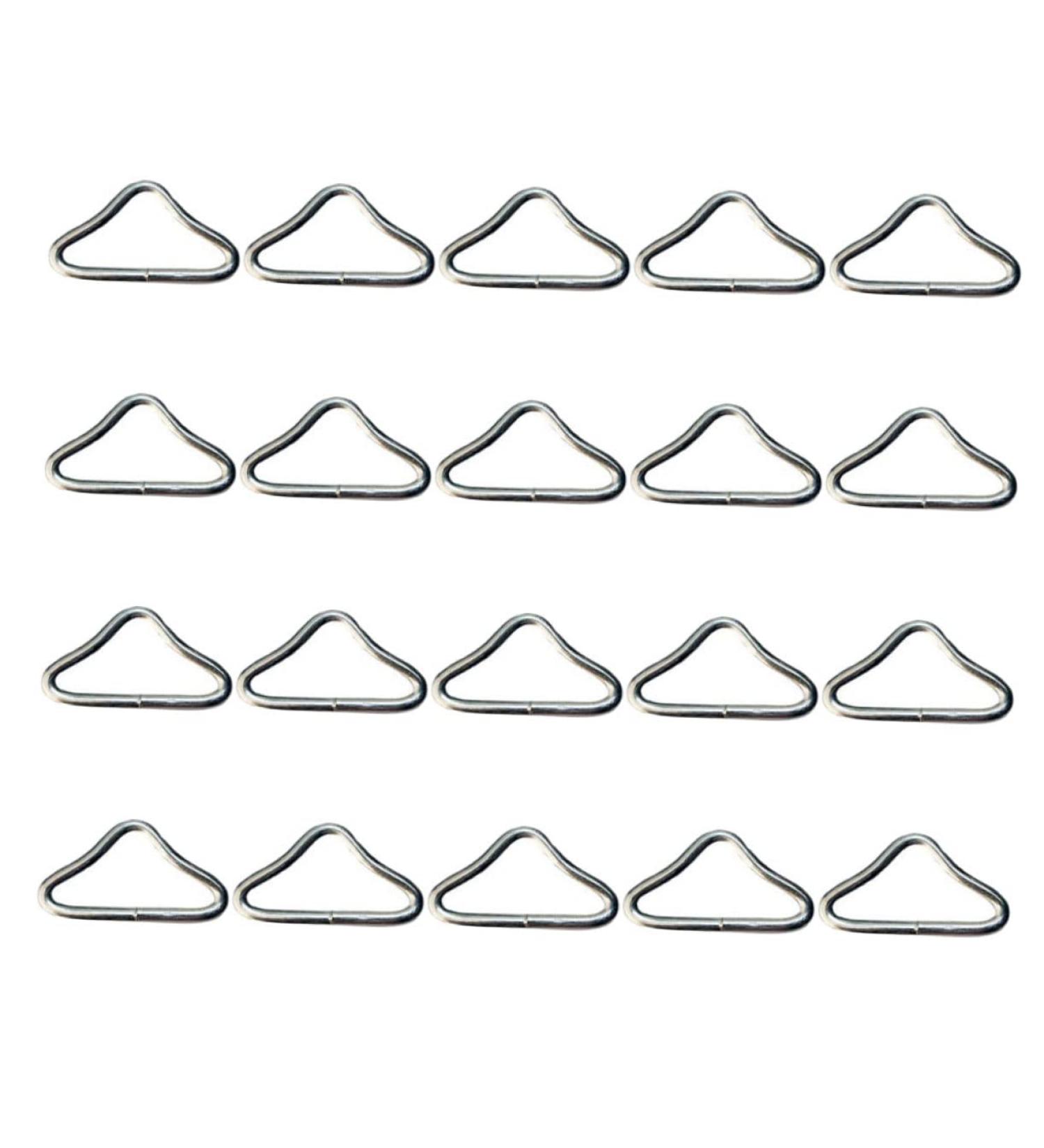 WHAMVOX 20 Sets Special Ring for Trampoline Cama Para Ni os Outdoor Accessories Trampoline Accessories High Strength Trampoline Spring Buckle Trampoline Parts& Accessories Ribbon 4.3X2.6CM Silver - Buy Online on GoSupps.com