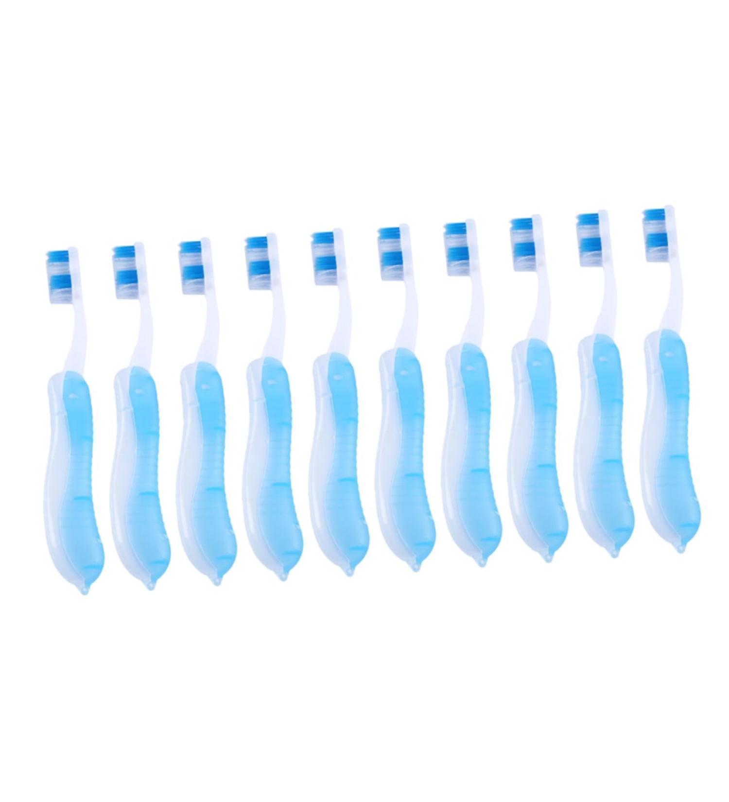 Ipetboom 10th Travel Toothbrush Set | Foldable & Disposable Toothbrushes for Kids | Camping & Travel Essentials - Buy Online on GoSupps.com