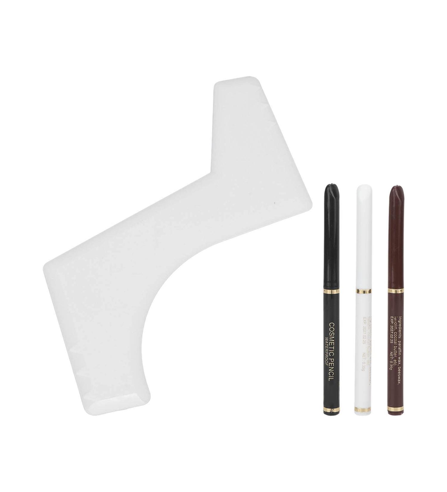  Fyearfly 4 Pcs Beard Pencil Kit for Men Beard Style Pencil Kit Guide Model Waterproof Beard Filling Pen and - Buy Online on GoSupps.com