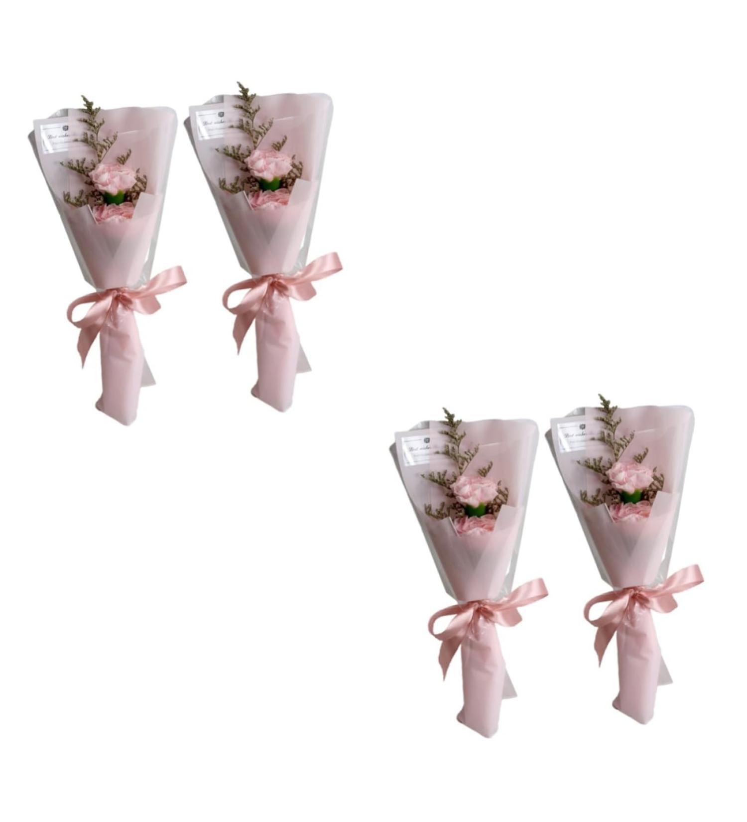 ABOOFAN 4 Pcs Rose Flower Mema Gifts Flower Soap Bouquet Flower Bouquet Flowers Bouquet Presents The Gift Artificial Flower Bundles Rose Gift Roses Bouquet Decorate Preserved Flower - Buy Online on GoSupps.com