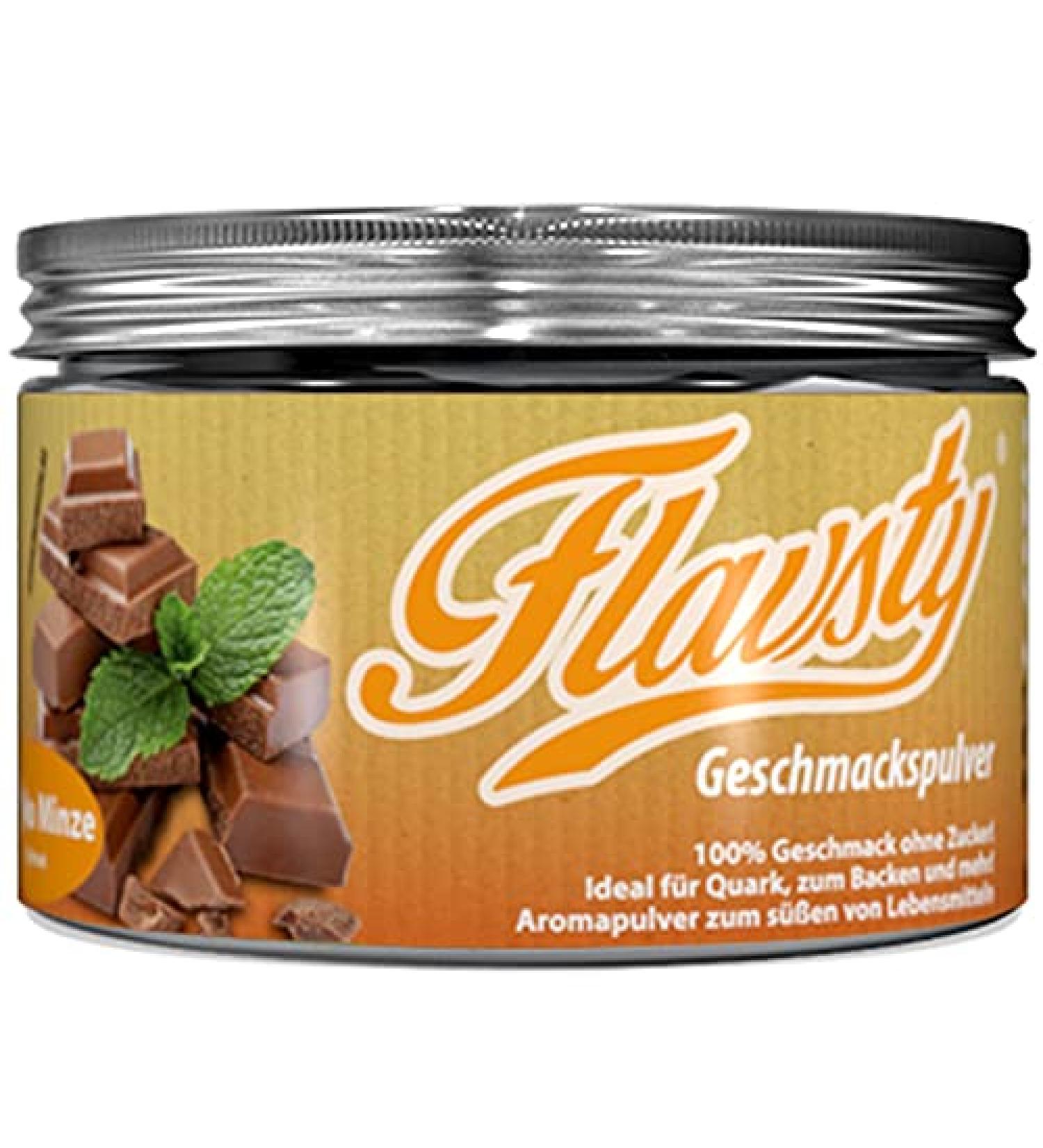Flavsty Vegan Chocolate Mint Flavor Powder - Sugar-Free Aroma Powder for eCommerce - Buy Online on GoSupps.com