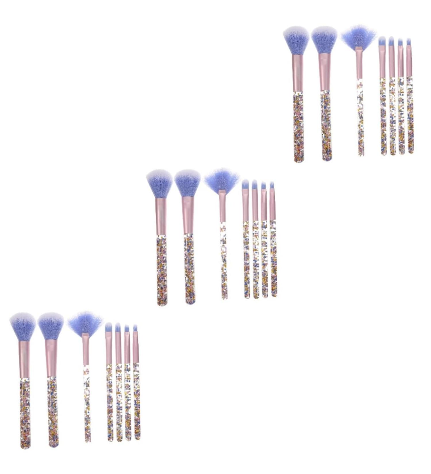 FRCOLOR 21 Piece Makeup Brush Set Foundation Brush Makeup Brush for Women Makeup Brush Cosmetic Eye Brush Highlight Makeup Accessories Miss Water Cosmetics Sequins - Buy Online on GoSupps.com