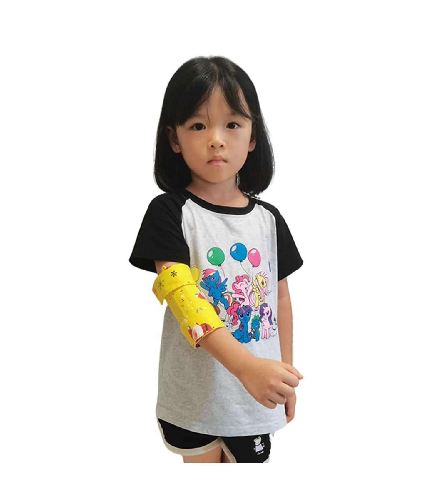 Kid's Elbow Immobilizer Splint & Arm Restraint Wrap - Prevent Hand-to-Face Habits - Buy Online on GoSupps.com