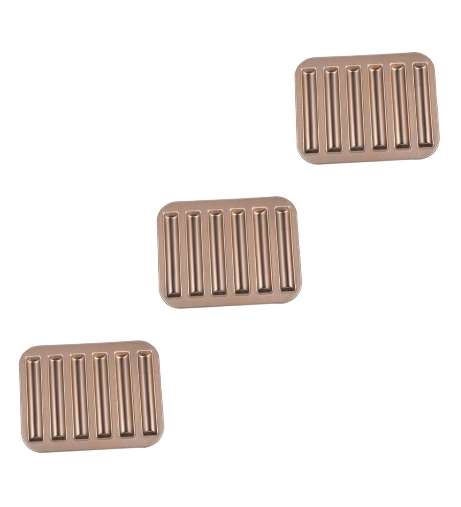 Alipis 3pcs Biscuit Mold Baking Pans Loaf Bread Roasting Pan Raspberry Molds Mold for Baking Cake Bakeware 25.5x19.5cmx3pcs As Shownx3pcs - Buy Online on GoSupps.com