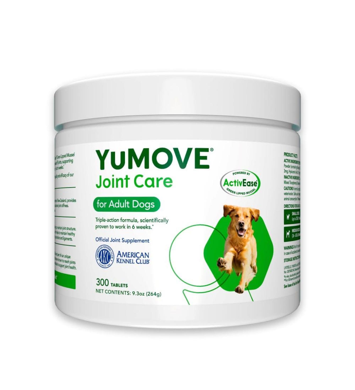 Premium Hip & Joint Supplement for Dogs - 300 Tablets with Glucosamine Chondroitin MSM & Omega 3 - Joint Support for Adult Dogs - Buy Online on GoSupps.com