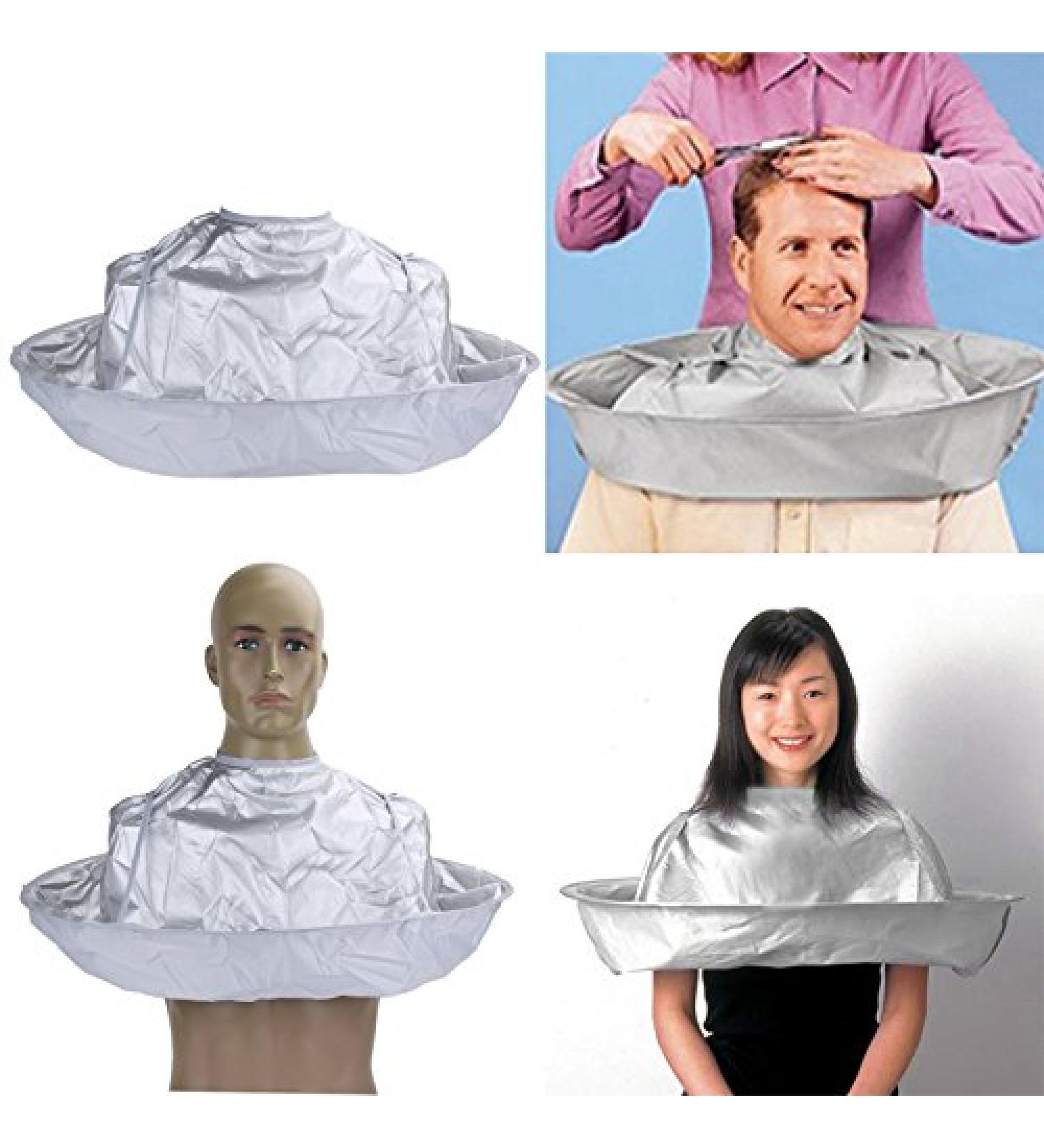 Barber Supplies - Barber Cape - Salon Cape - 1PC Adult Foldable Hair Cutting Cloak Umbrella Cape Salon Waterproof Barber for Salon Barber Special Hair Styling Accessory - Buy Online on GoSupps.com