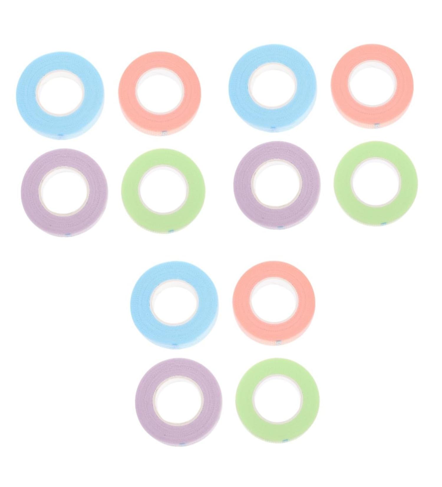 MAGICLULU 12 Rolls Eyelash Eyelid Tape Adhesive Tape Medical Eyelashes Lifter Lash Tape Lashes Tools Breathable Graft Eyelashes Tapes Green Tape Makeup Tools Non-woven Fabric Cosmetic - Buy Online on GoSupps.com